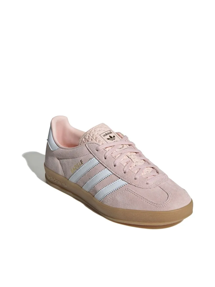 ADIDAS Women Sneakers Gazelle Indoor IH5484 Sandy Pink / Cloud White / Gum ADIDAS Women Sneakers Gazelle Indoor IH5484 Sandy Pink / Cloud White / Gum