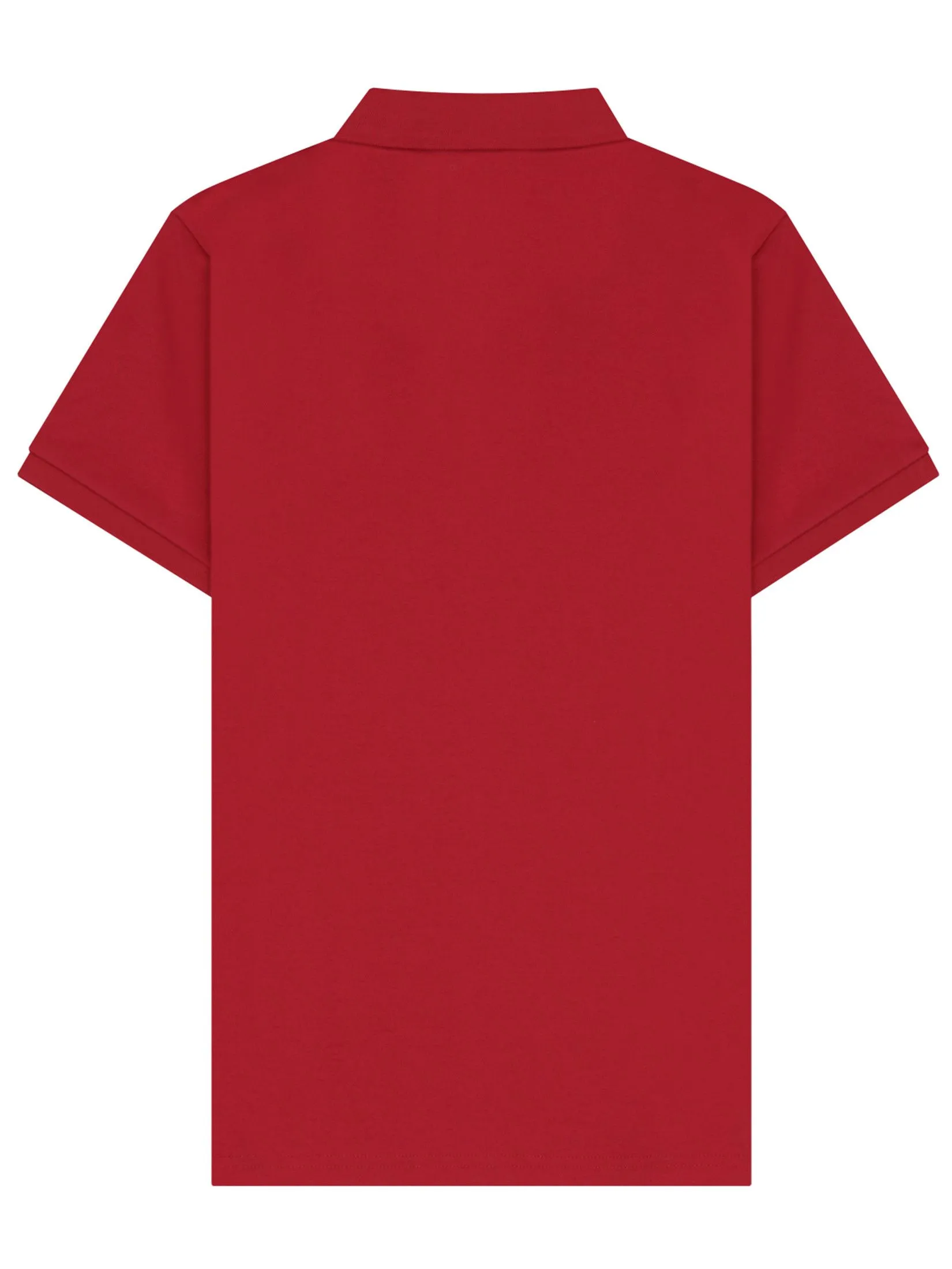 GIORDANO Men's Liquid Touch Polo Haute red GIORDANO Men's Liquid Touch Polo Haute red