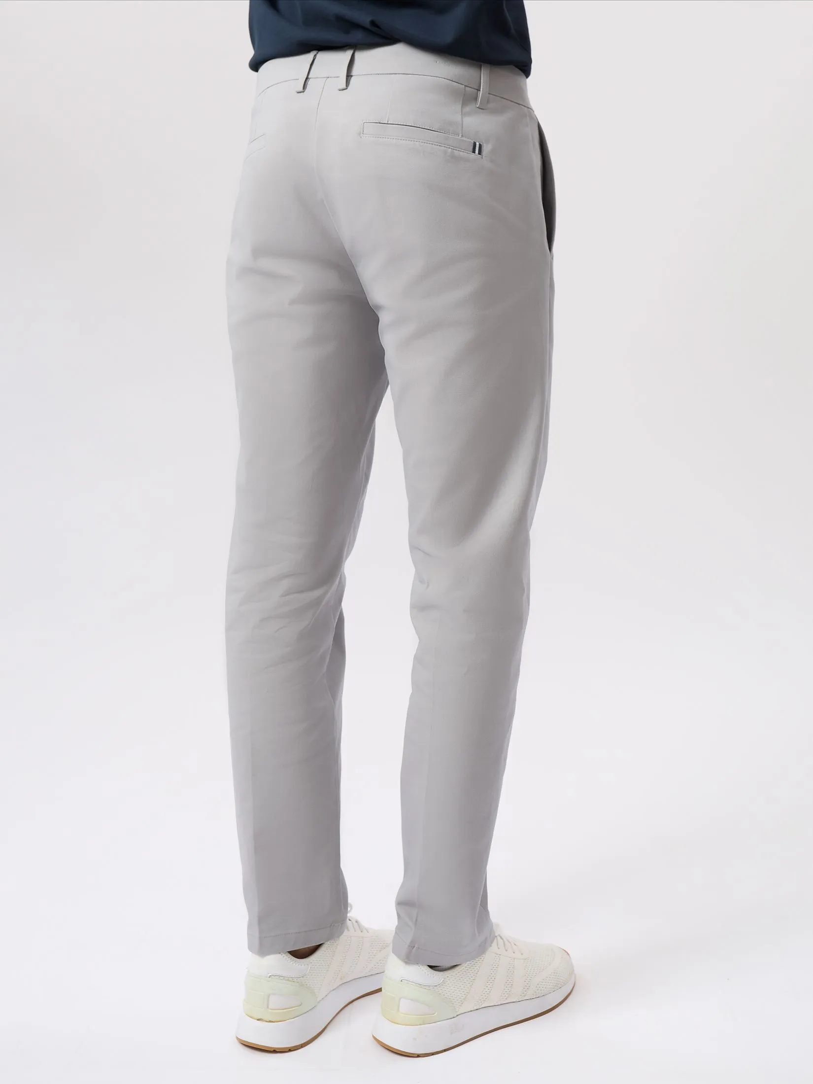 LTD Slim Fit Chino Pants Men Light Grey LTD Slim Fit Chino Pants Men Light Grey