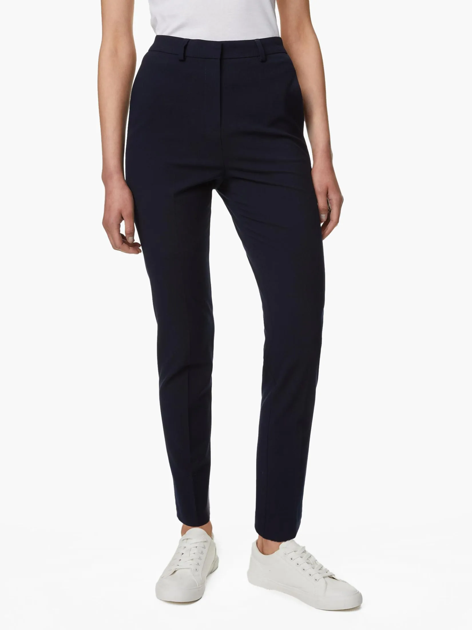 MARKS & SPENCER Women Trousers With Stretch Slim Fit Ankle Grazer MARKS & SPENCER Women Trousers With Stretch Slim Fit Ankle Grazer