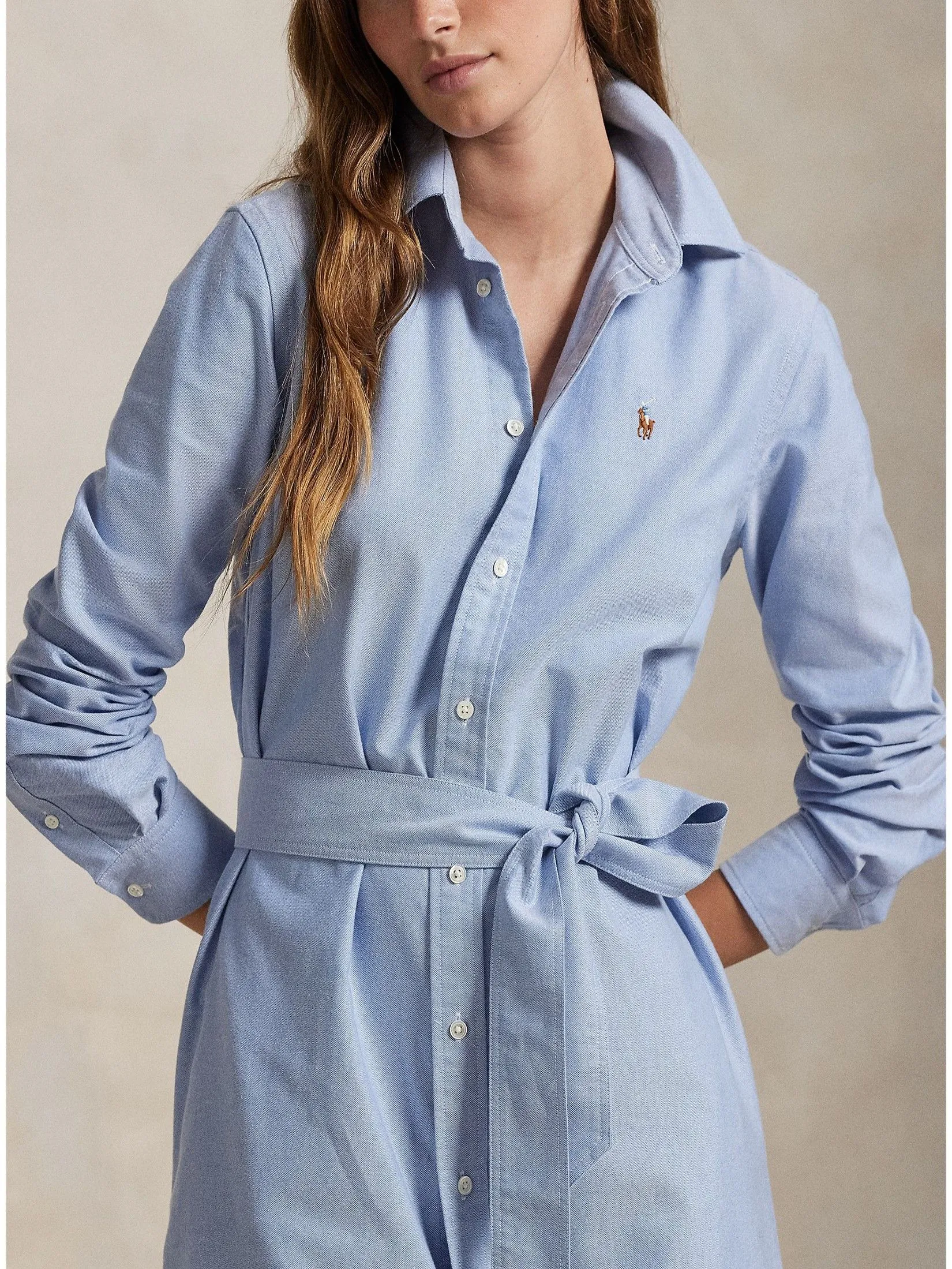 POLO RALPH LAUREN Dress Women WMPODRSNFA20800 Blue POLO RALPH LAUREN Dress Women WMPODRSNFA20800 Blue