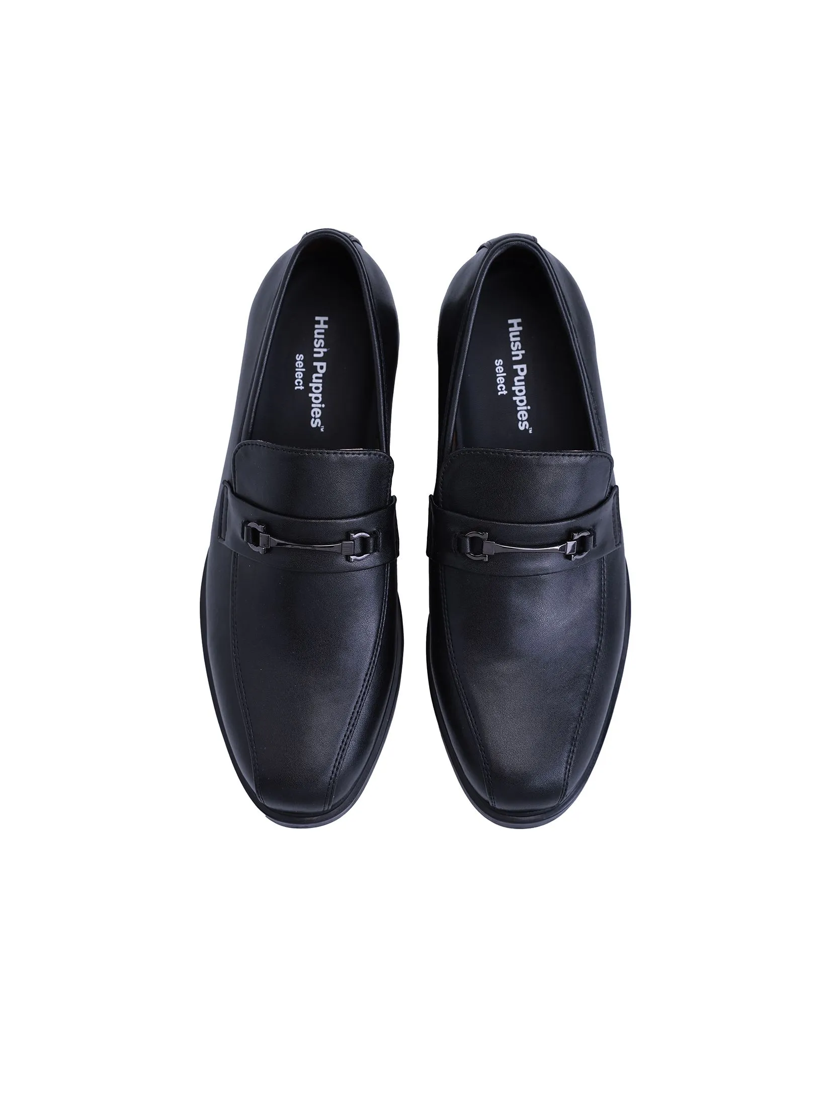 HUSH PUPPIES Men's Shoes Dress Shoes Slip-ons  - BLACK HUSH PUPPIES Men's Shoes Dress Shoes Slip-ons  - BLACK
