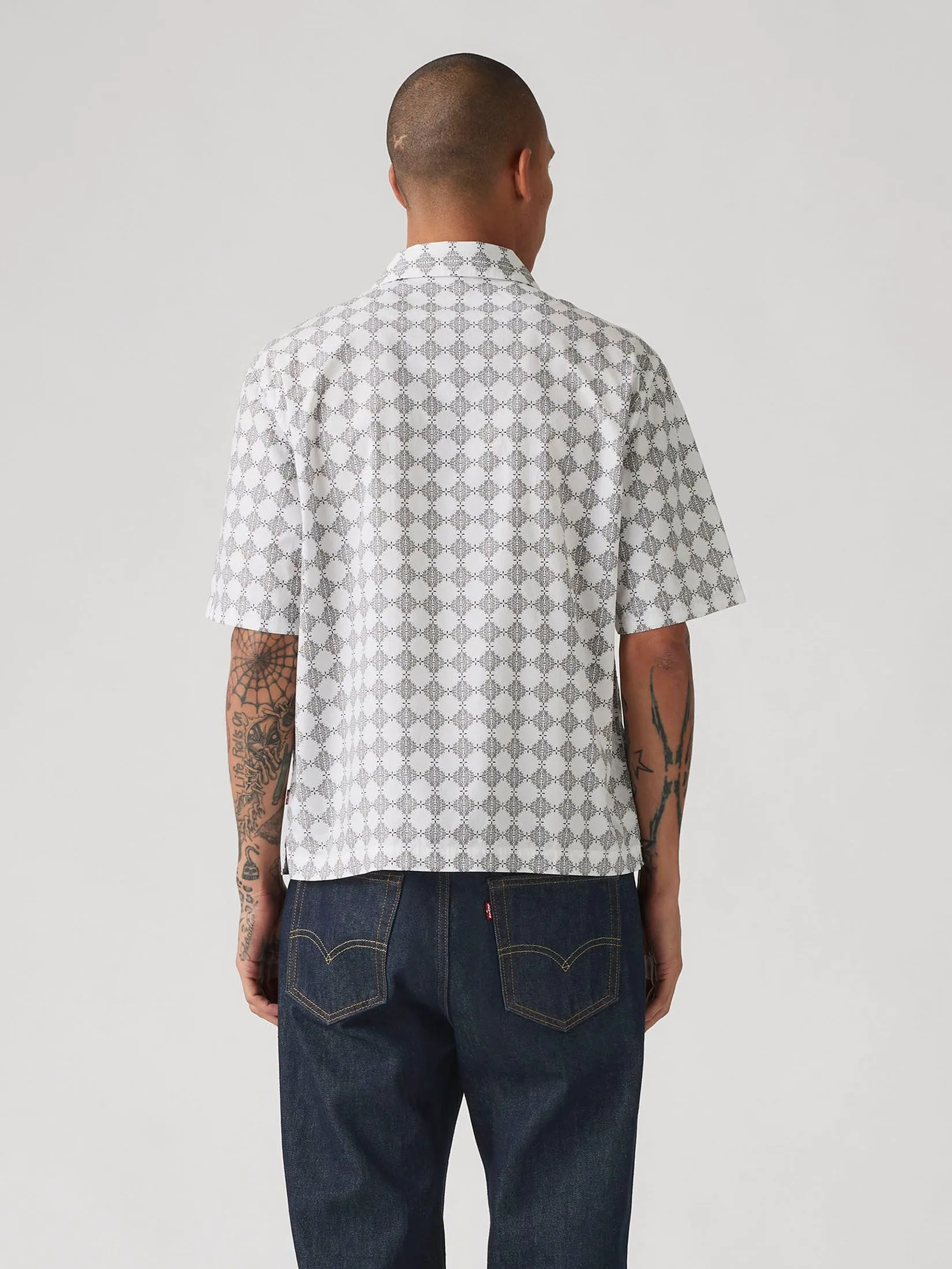 LEVI'S Men's Short-Sleeve Townes Boxy Shirt Black LEVI'S Men's Short-Sleeve Townes Boxy Shirt Black