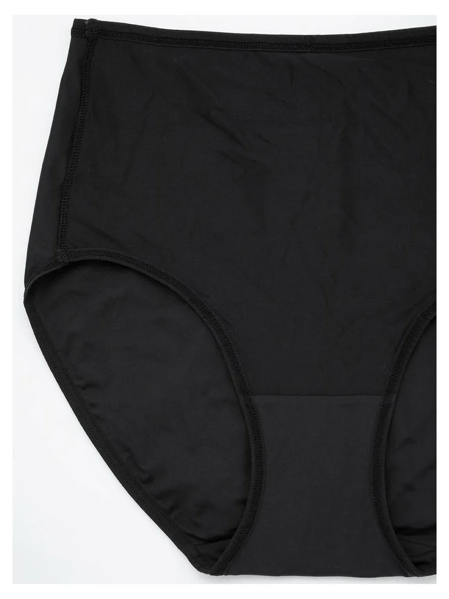 SABINA Microfiber High Waisted Panty - Black SABINA Microfiber High Waisted Panty - Black