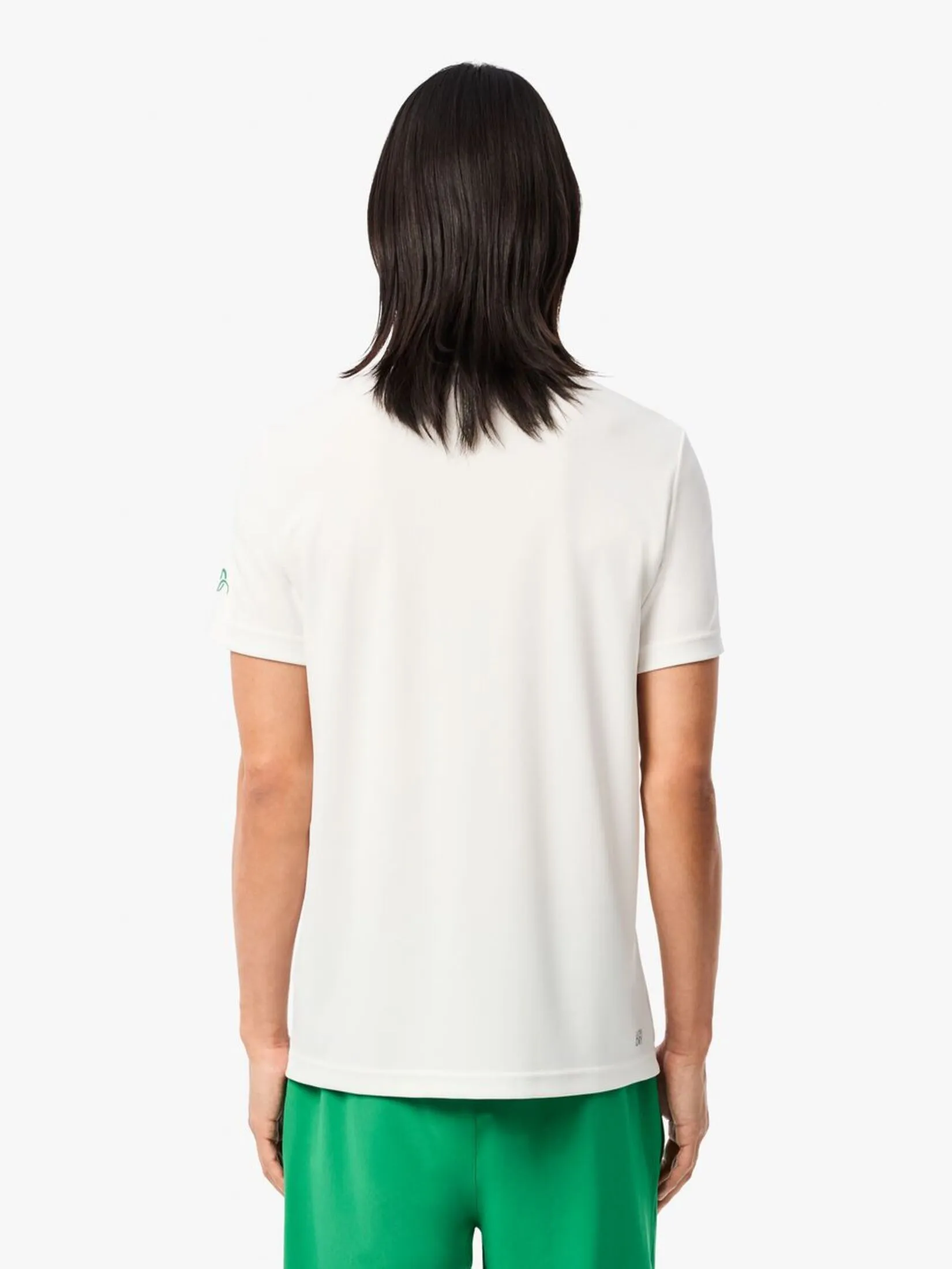 LACOSTE Lacoste Tennis x Novak Djokovic T-shirt White LACOSTE Lacoste Tennis x Novak Djokovic T-shirt White