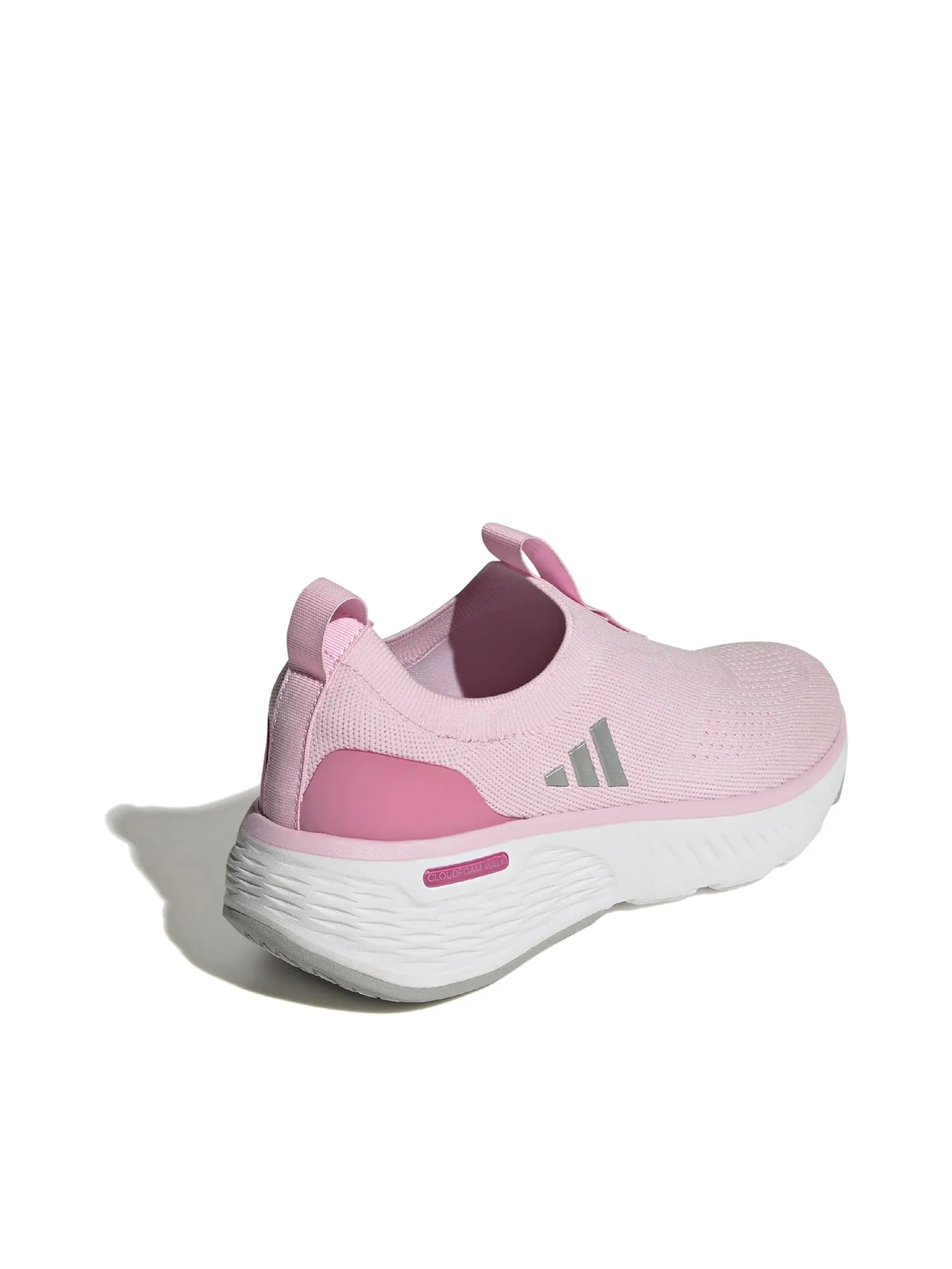 ADIDAS Women Shoes Cloudfoam Go Sock Clear Pink / Silver Met. / Bliss Pink ADIDAS Women Shoes Cloudfoam Go Sock Clear Pink / Silver Met. / Bliss Pink