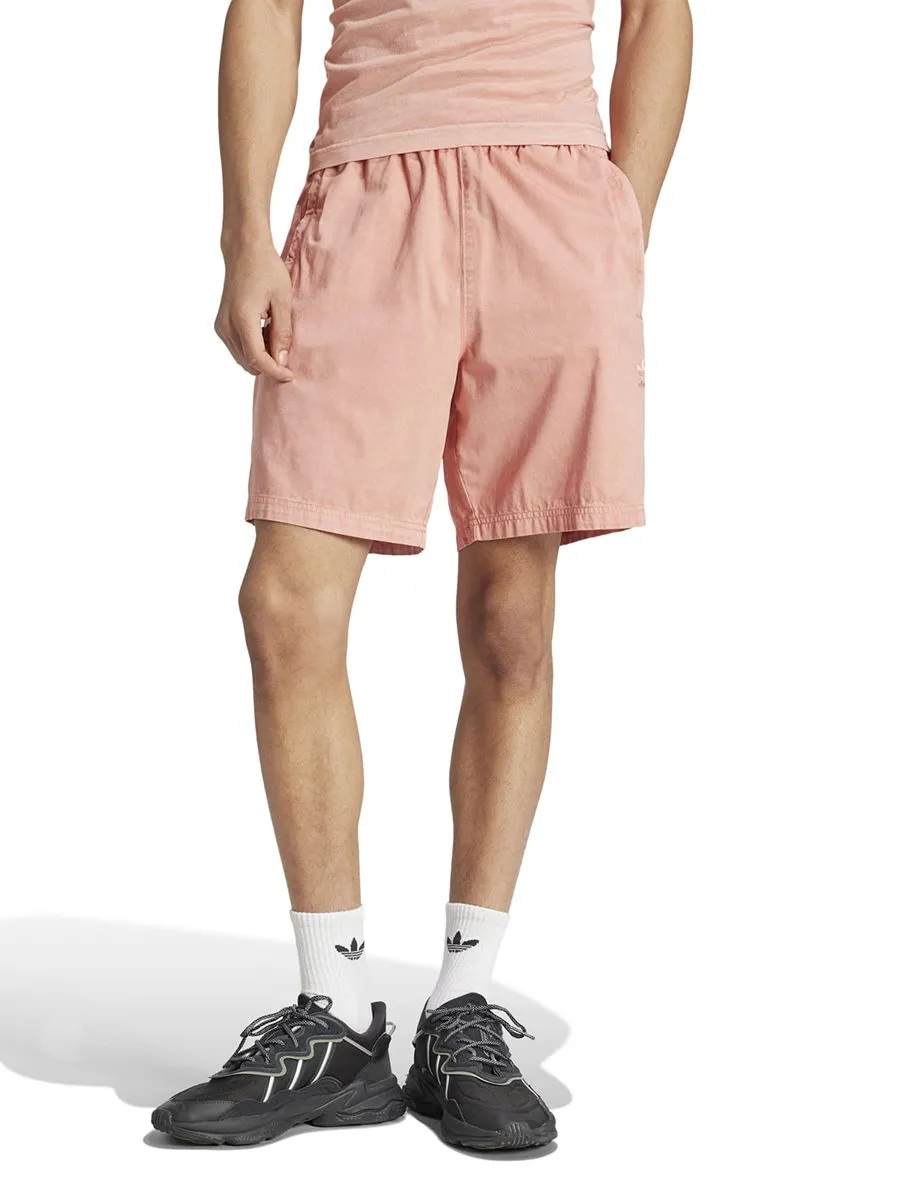 ADIDAS Men Shorts Trefoil Essentials+ Dye Woven Wonder Clay ADIDAS Men Shorts Trefoil Essentials+ Dye Woven Wonder Clay
