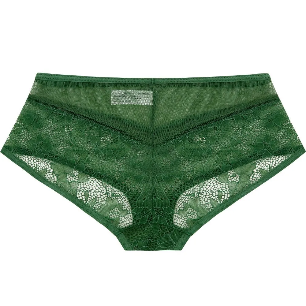 SKINN INTIMATE Green Color Lace  Panty (Made in Korea) SKINN INTIMATE Green Color Lace  Panty (Made in Korea)