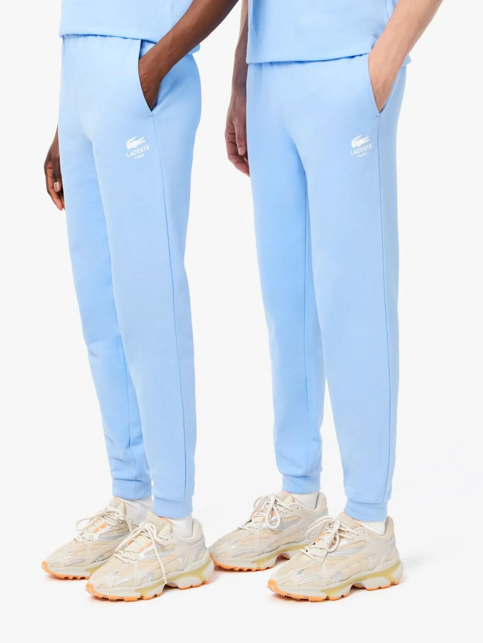 LACOSTE Tapered Leg Sweatpants Blue LACOSTE Tapered Leg Sweatpants Blue