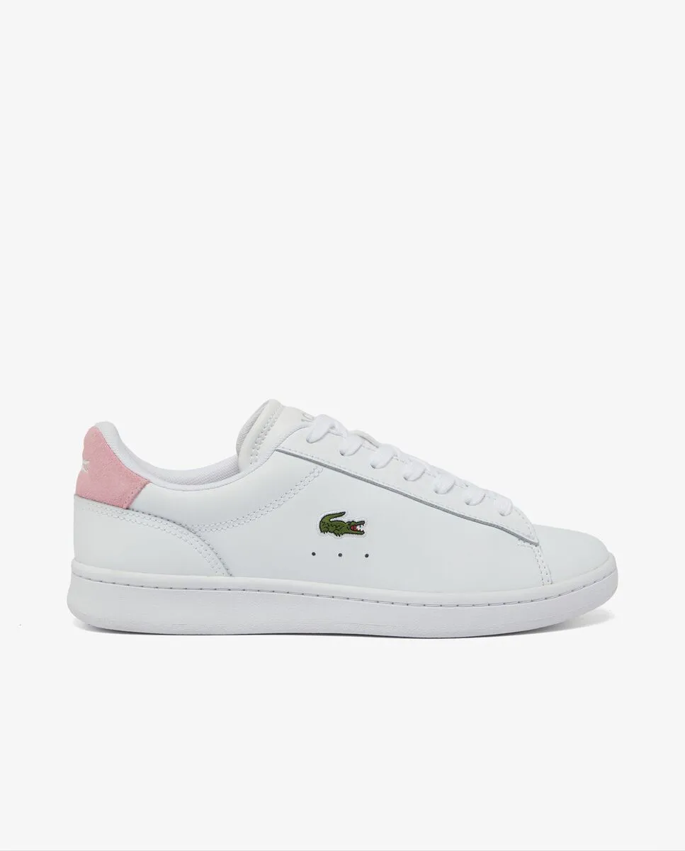 LACOSTE Women’s Carnaby Set Leather Sneakers White LACOSTE Women’s Carnaby Set Leather Sneakers White