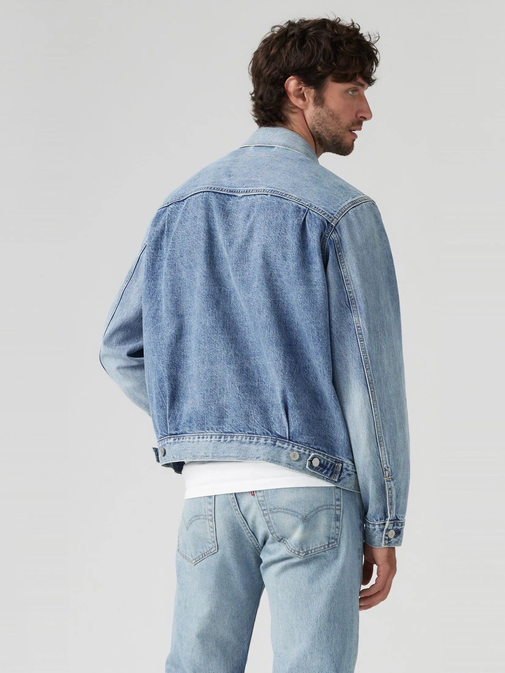 LEVI'S Men's Type II Trucker Jacket Blue LEVI'S Men's Type II Trucker Jacket Blue