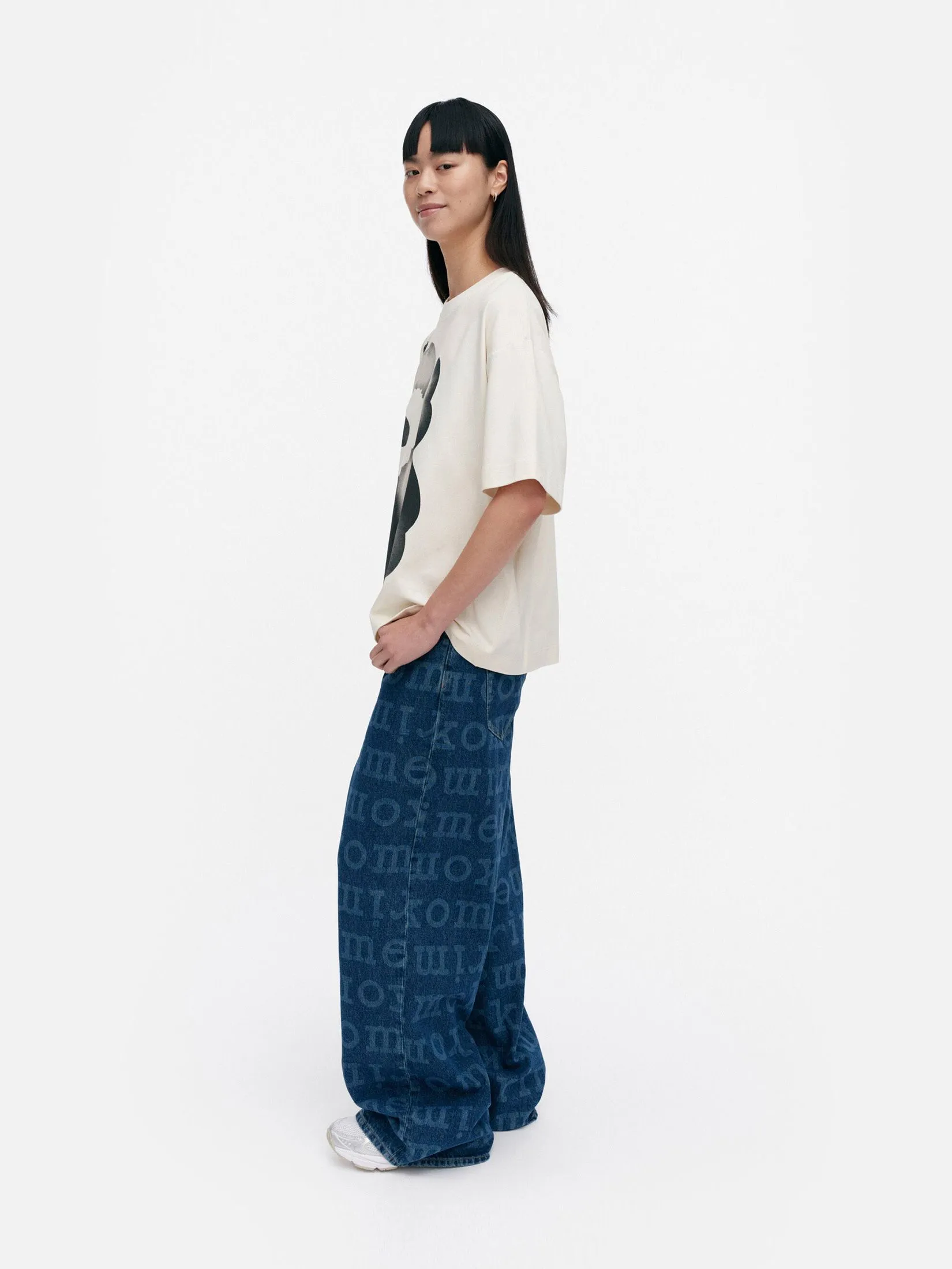 MARIMEKKO OFF-WHITE UNISEX VEISTO UNIKKO PLACEMENT MARIMEKKO OFF-WHITE UNISEX VEISTO UNIKKO PLACEMENT