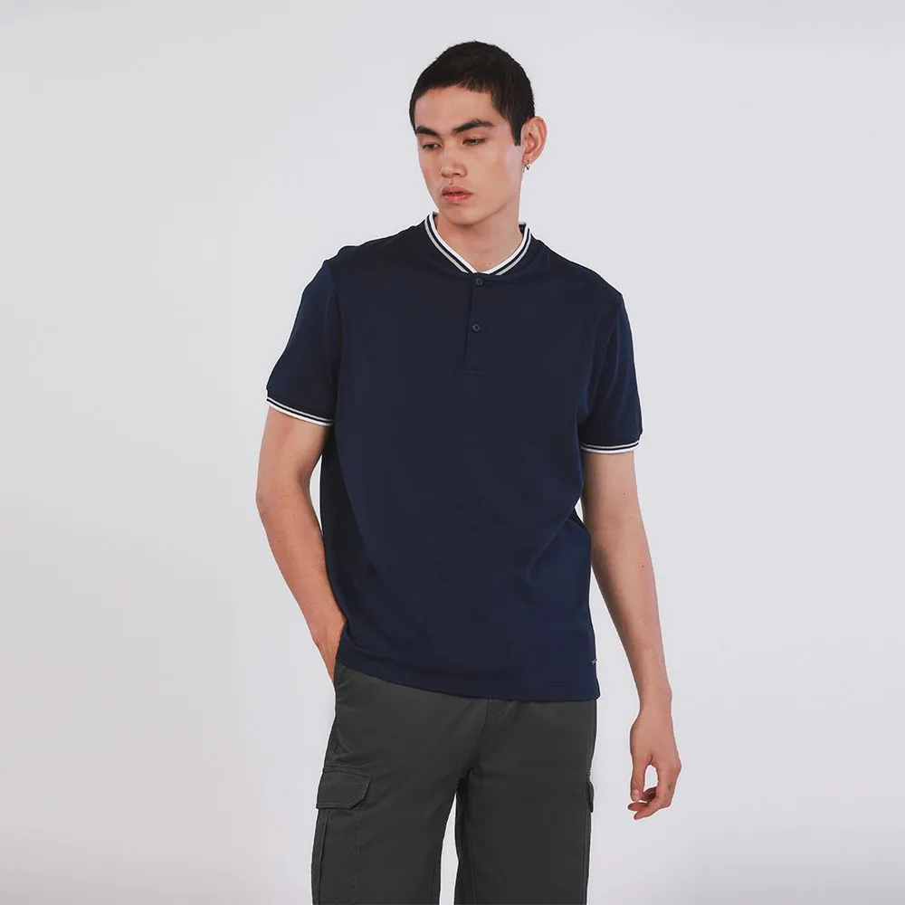 JOHN HENRY Men's Polo (Slim Fit) ESSENTIALS Navy JOHN HENRY Men's Polo (Slim Fit) ESSENTIALS Navy
