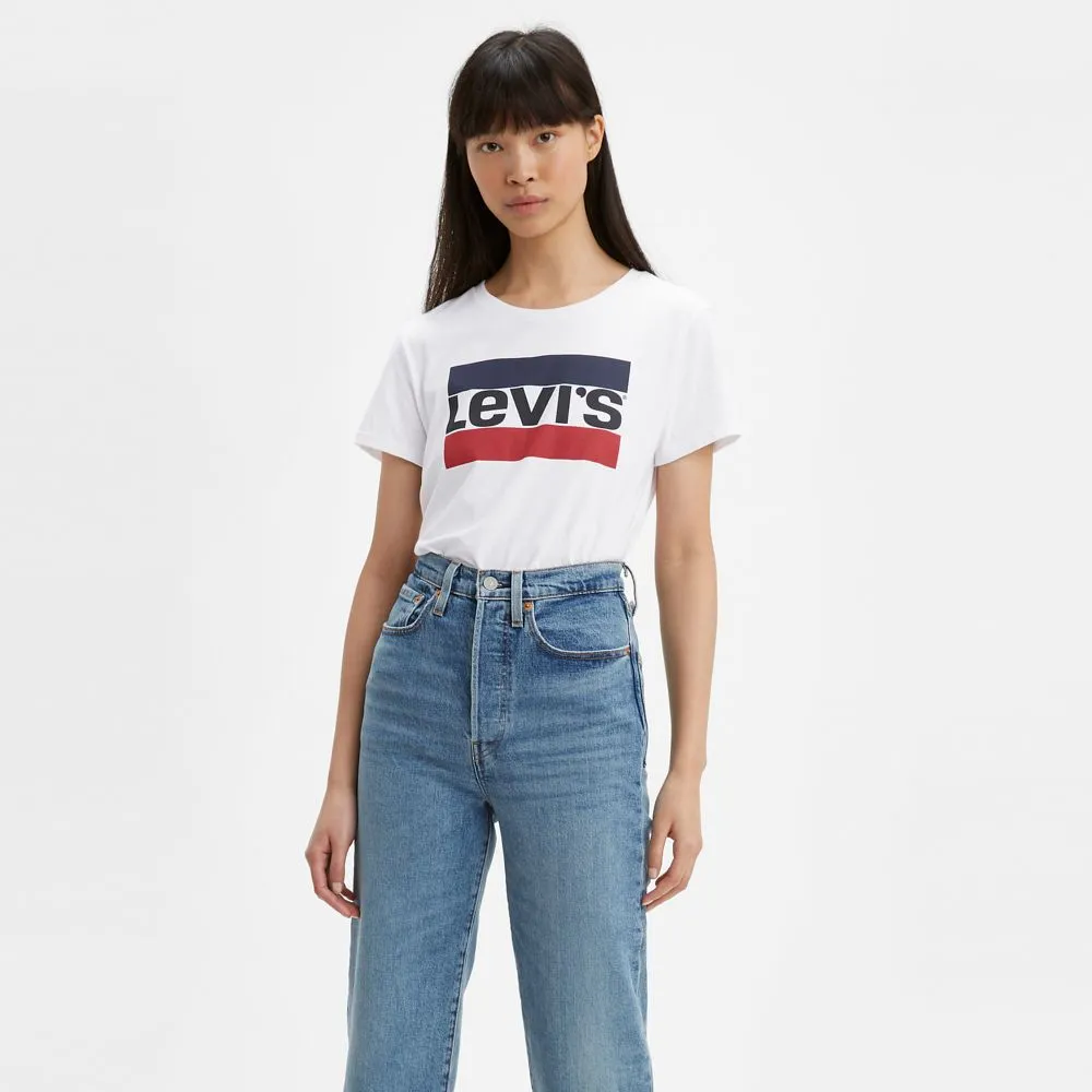 LEVI'S Women's Perfect Tee 17369-0297 White LEVI'S Women's Perfect Tee 17369-0297 White