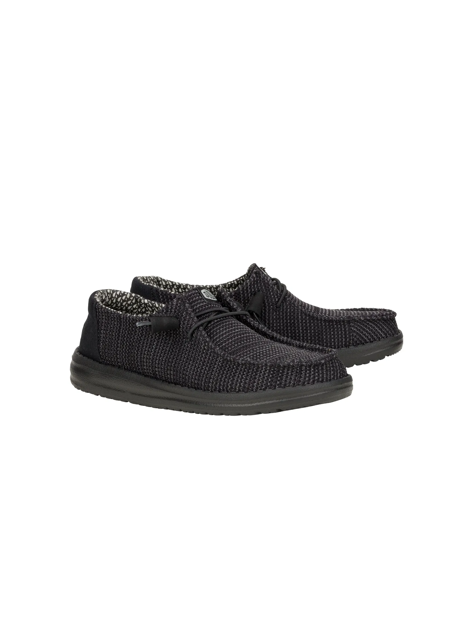HEYDUDE WENDY STRETCH SOX  - BLACK/BLACK HEYDUDE WENDY STRETCH SOX  - BLACK/BLACK
