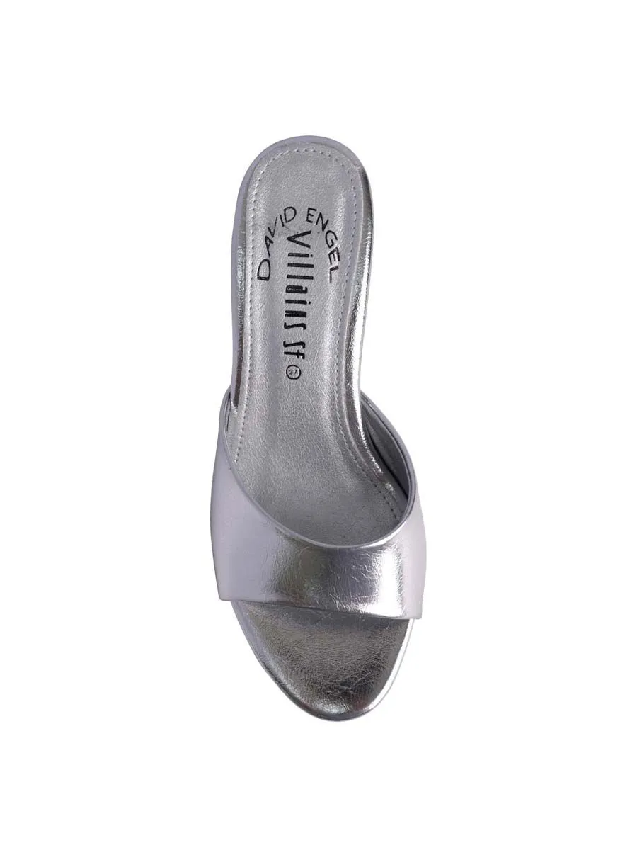 VILLAINS SF TYRA Sandal High Heel SILVER VILLAINS SF TYRA Sandal High Heel SILVER