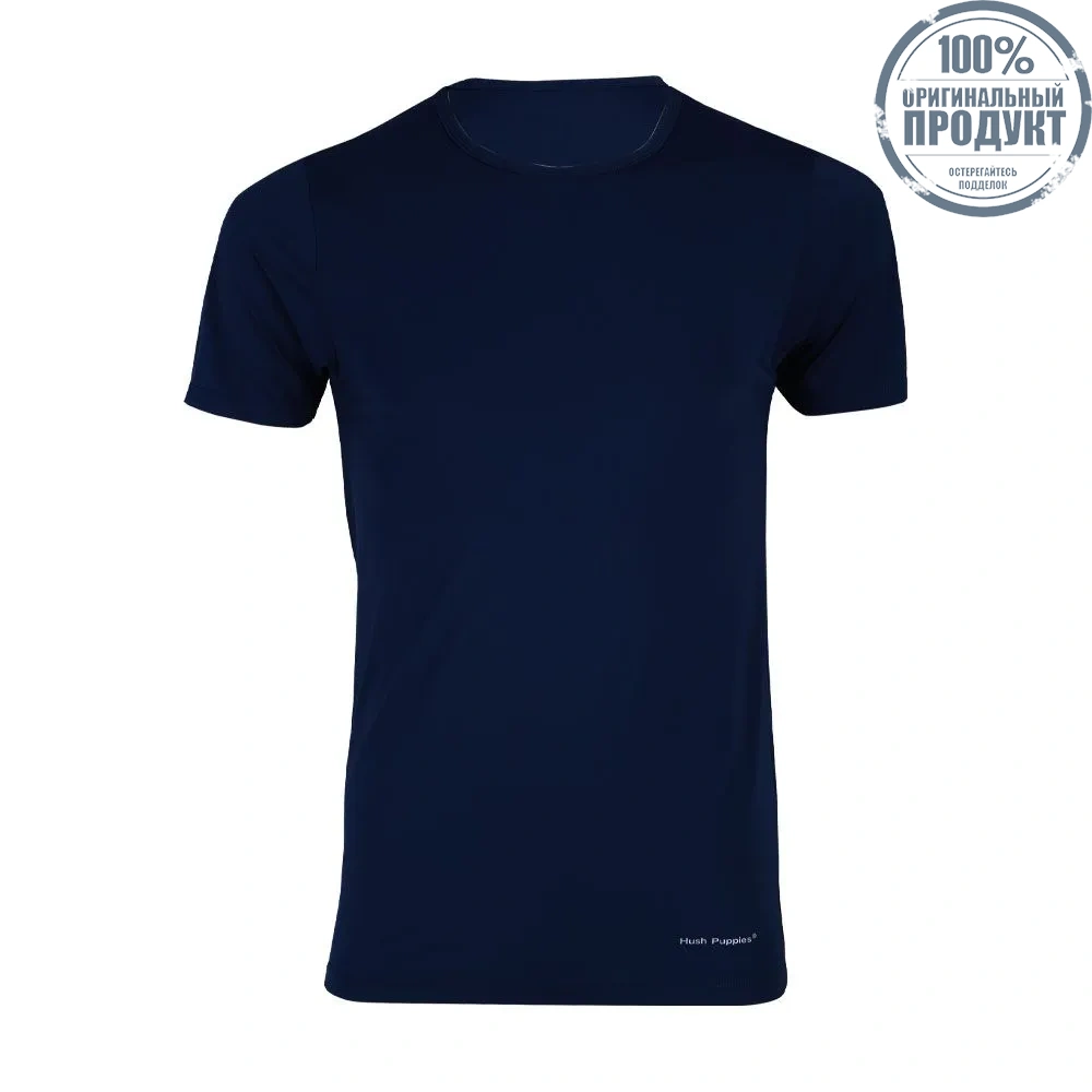 HUSH PUPPIES INNERWEAR Tee COOL PLUS+ HU H5SP001 Navy HUSH PUPPIES INNERWEAR Tee COOL PLUS+ HU H5SP001 Navy