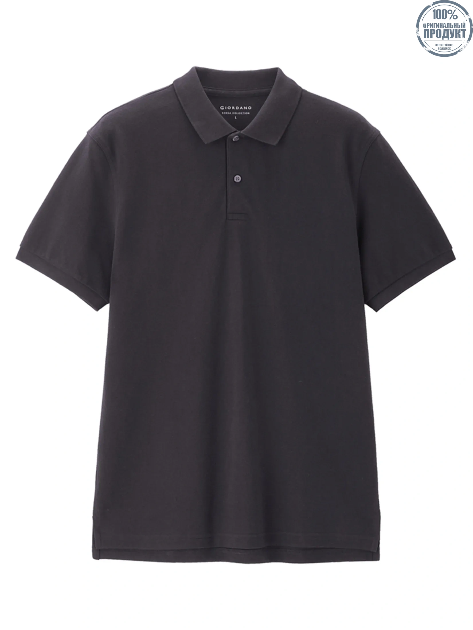 GIORDANO Men s Online Exclusive Pique Polo Shirt (Korea) Carbon Grey GIORDANO Men s Online Exclusive Pique Polo Shirt (Korea) Carbon Grey