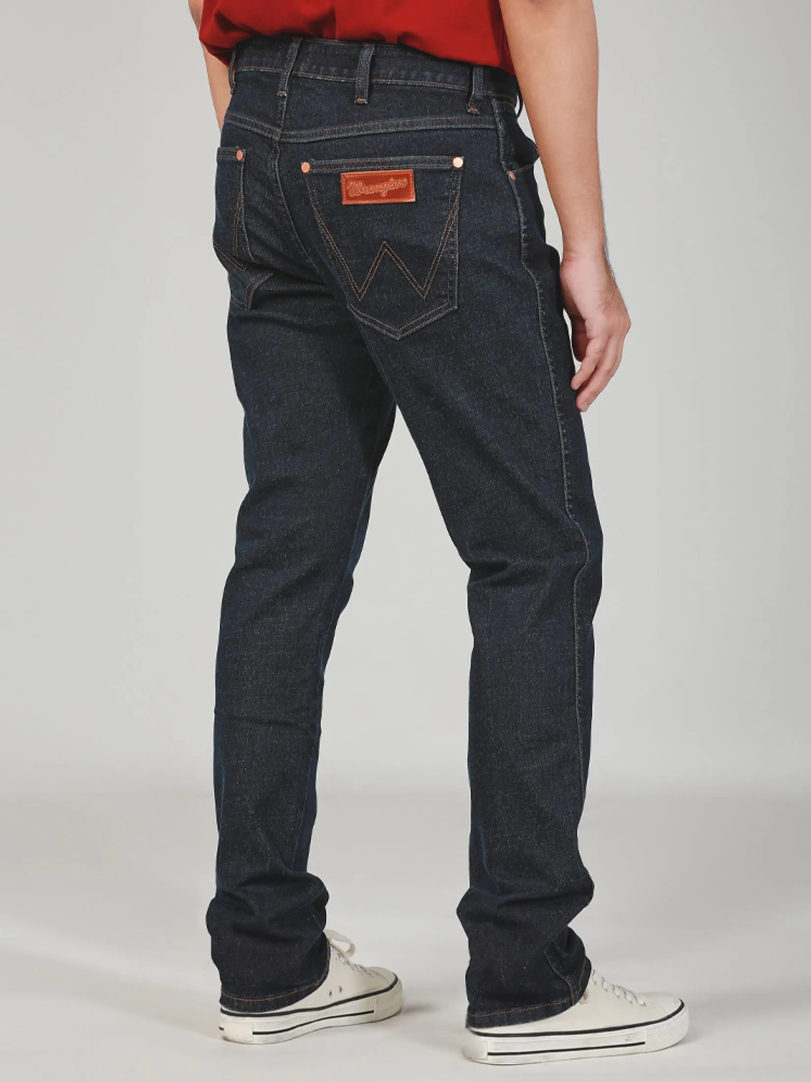 WRANGLER Men's Jeans Mid Vegas Fit Dark Indigo