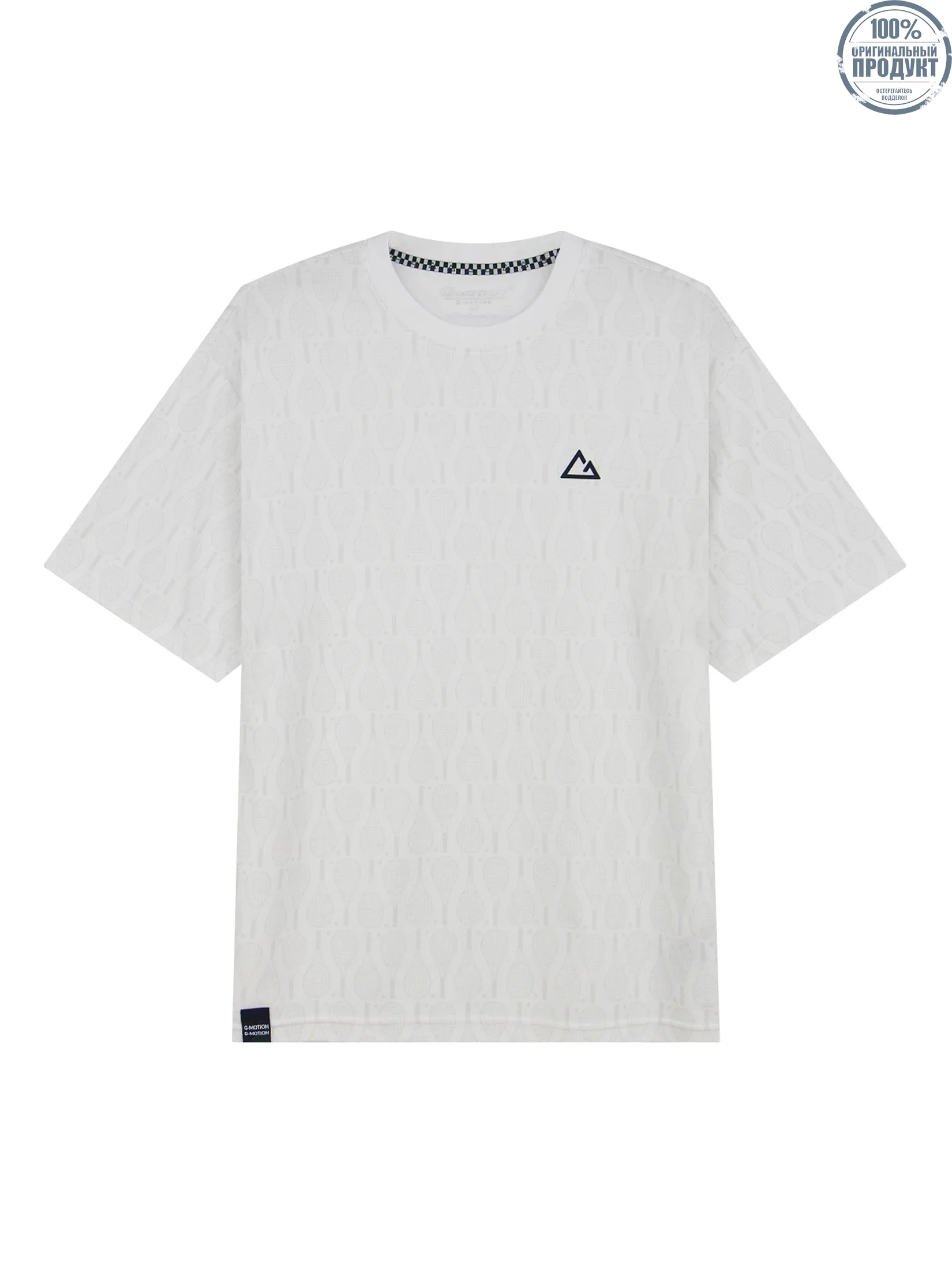 GIORDANO Men's Relaxed Cool UV-resistant G-Motion Tee (Tennis) White GIORDANO Men's Relaxed Cool UV-resistant G-Motion Tee (Tennis) White