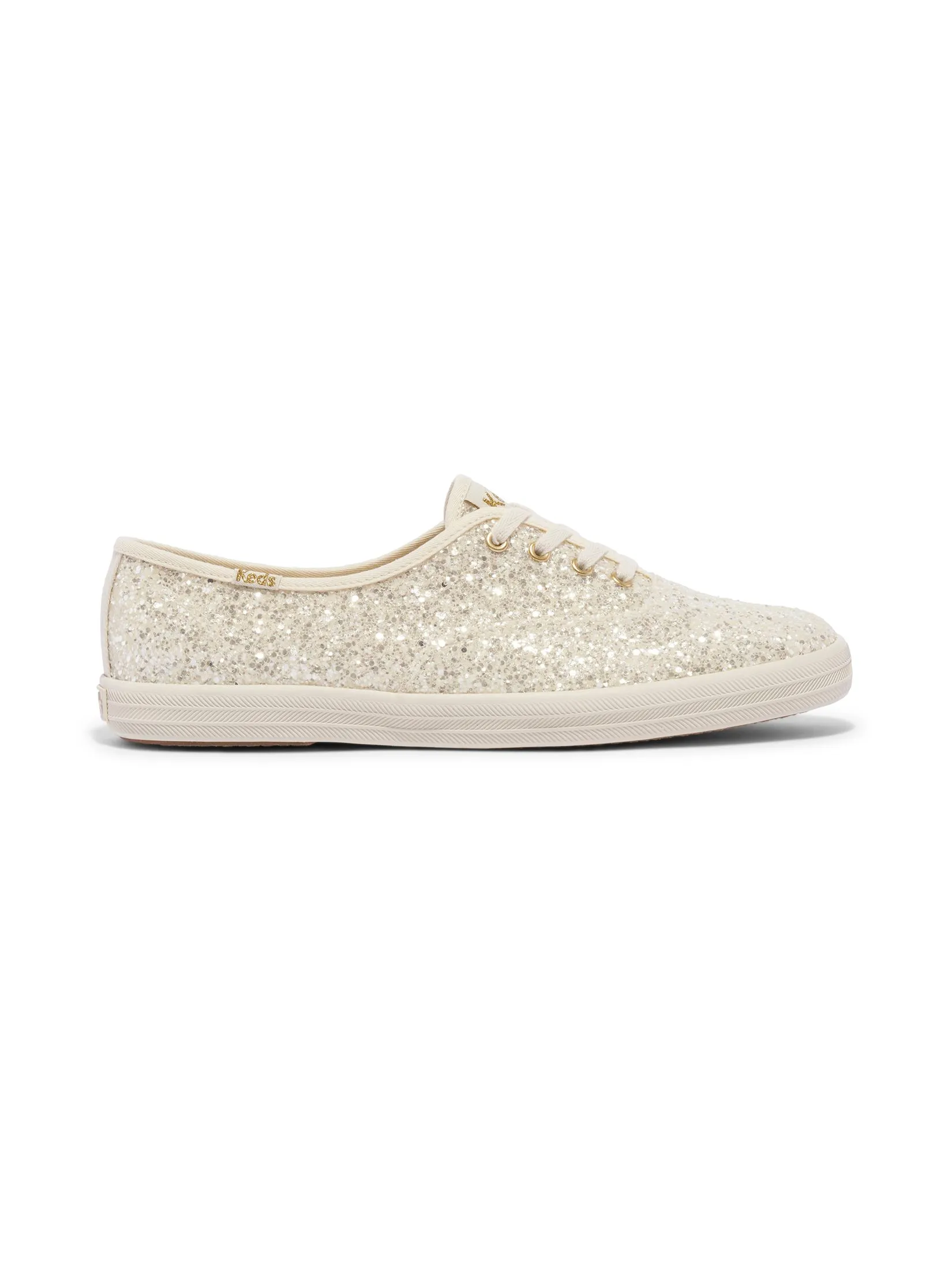 KEDS Women Champion Glitter Celebration Beige KEDS Women Champion Glitter Celebration Beige