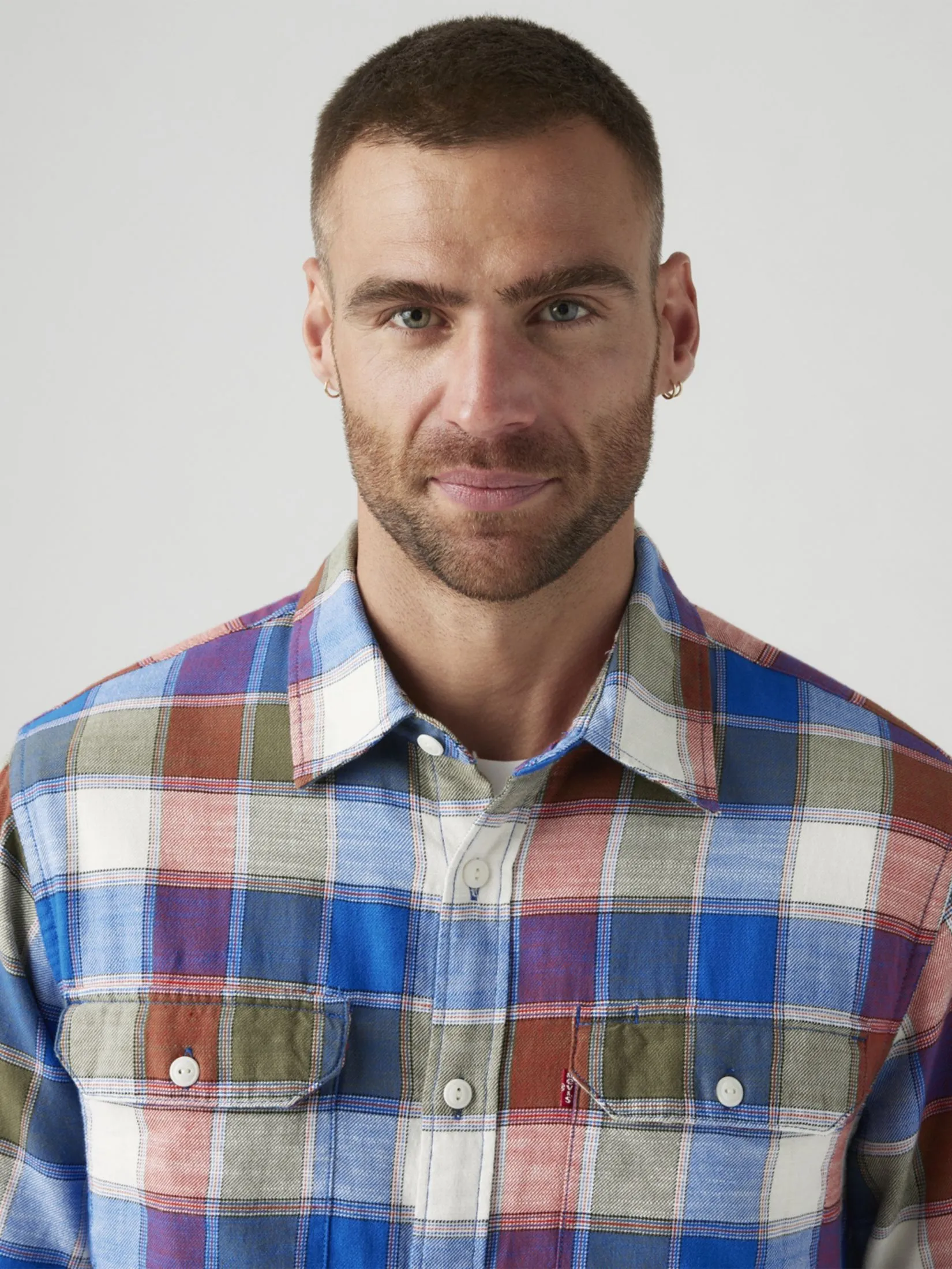 LEVI'S Men’s Jackson Worker Overshirt Multi-Color LEVI'S Men’s Jackson Worker Overshirt Multi-Color