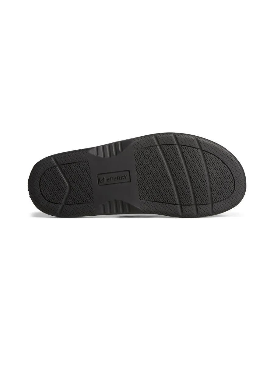 SPERRY MEN BAITFISH THONG LEATHER BLACK SPERRY MEN BAITFISH THONG LEATHER BLACK