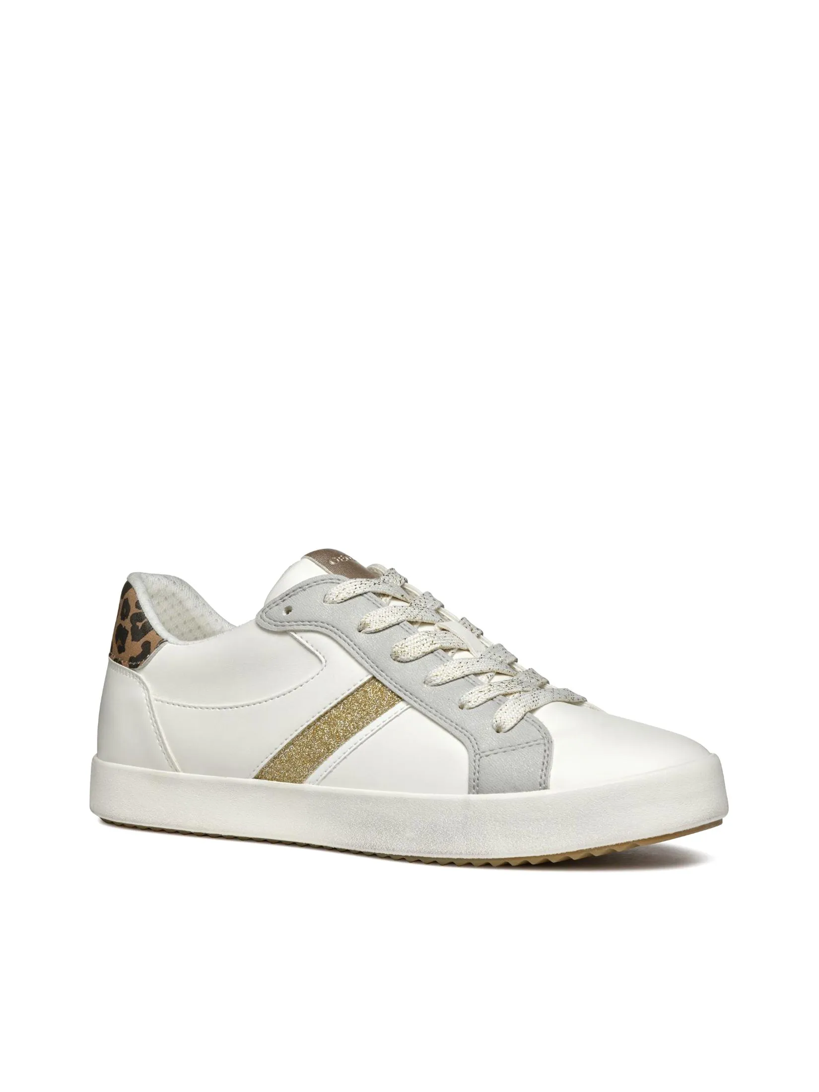 GEOX Women Sneakers D Blomiee White/Silver GEOX Women Sneakers D Blomiee White/Silver
