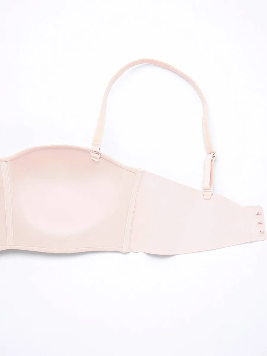SABINA Pretty Perfect Seamless Wireless Strapless Bra - Vanilla SABINA Pretty Perfect Seamless Wireless Strapless Bra - Vanilla