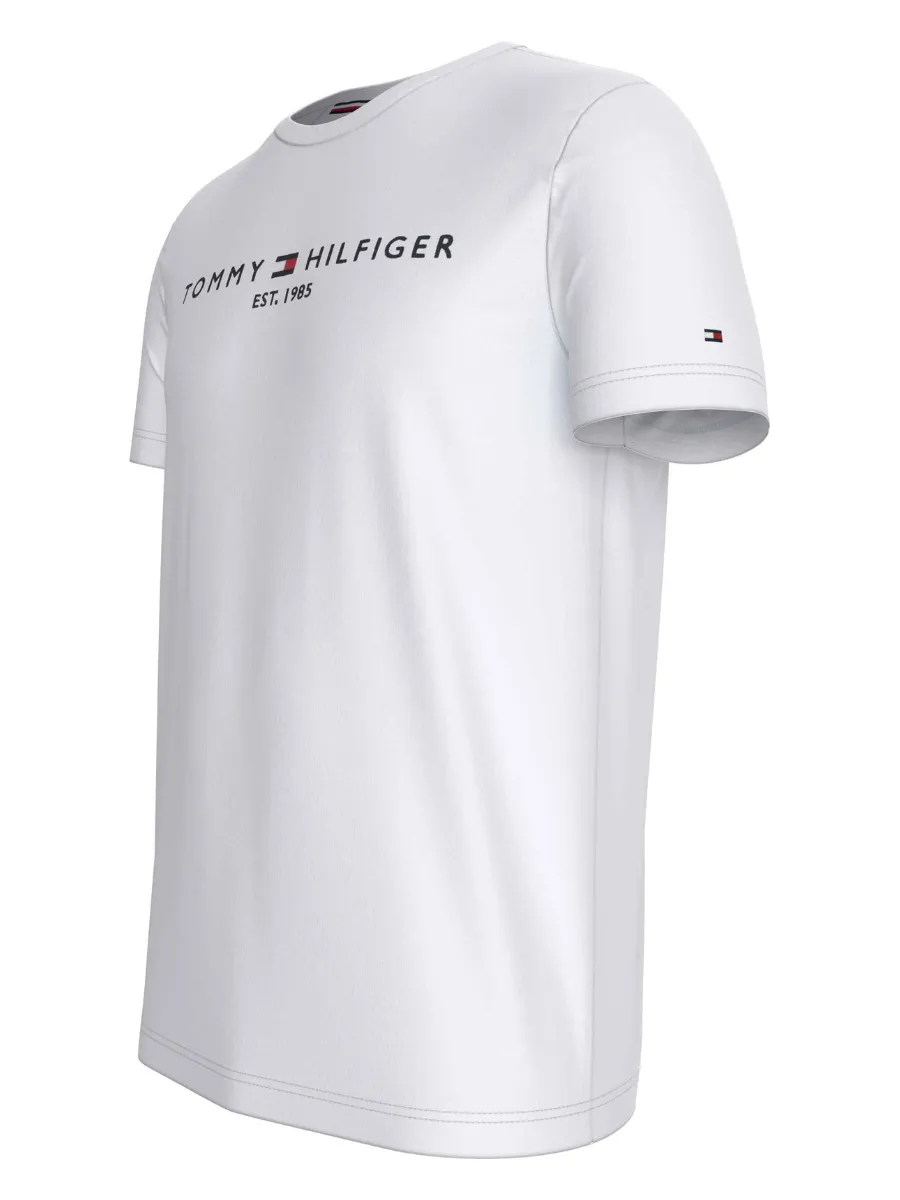 TOMMY HILFIGER Men's Tees White TOMMY HILFIGER Men's Tees White