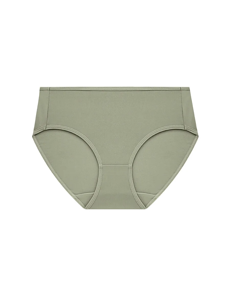 SABINA Panty Woman Microfiber Mid Waisted - Dark Green SABINA Panty Woman Microfiber Mid Waisted - Dark Green