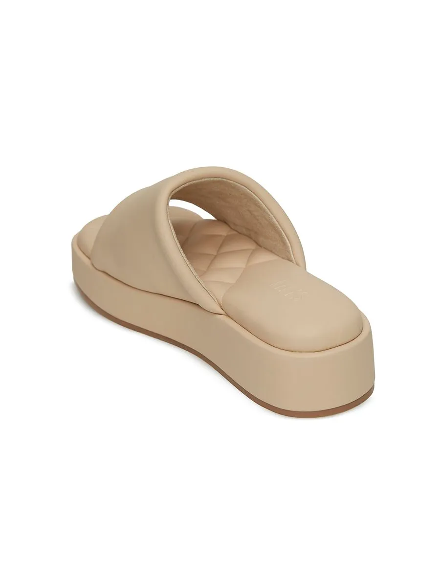 SHU WOMEN  PALETTE SOFT 2" PLATFORM WEDGES - NUDE SHU WOMEN  PALETTE SOFT 2" PLATFORM WEDGES - NUDE