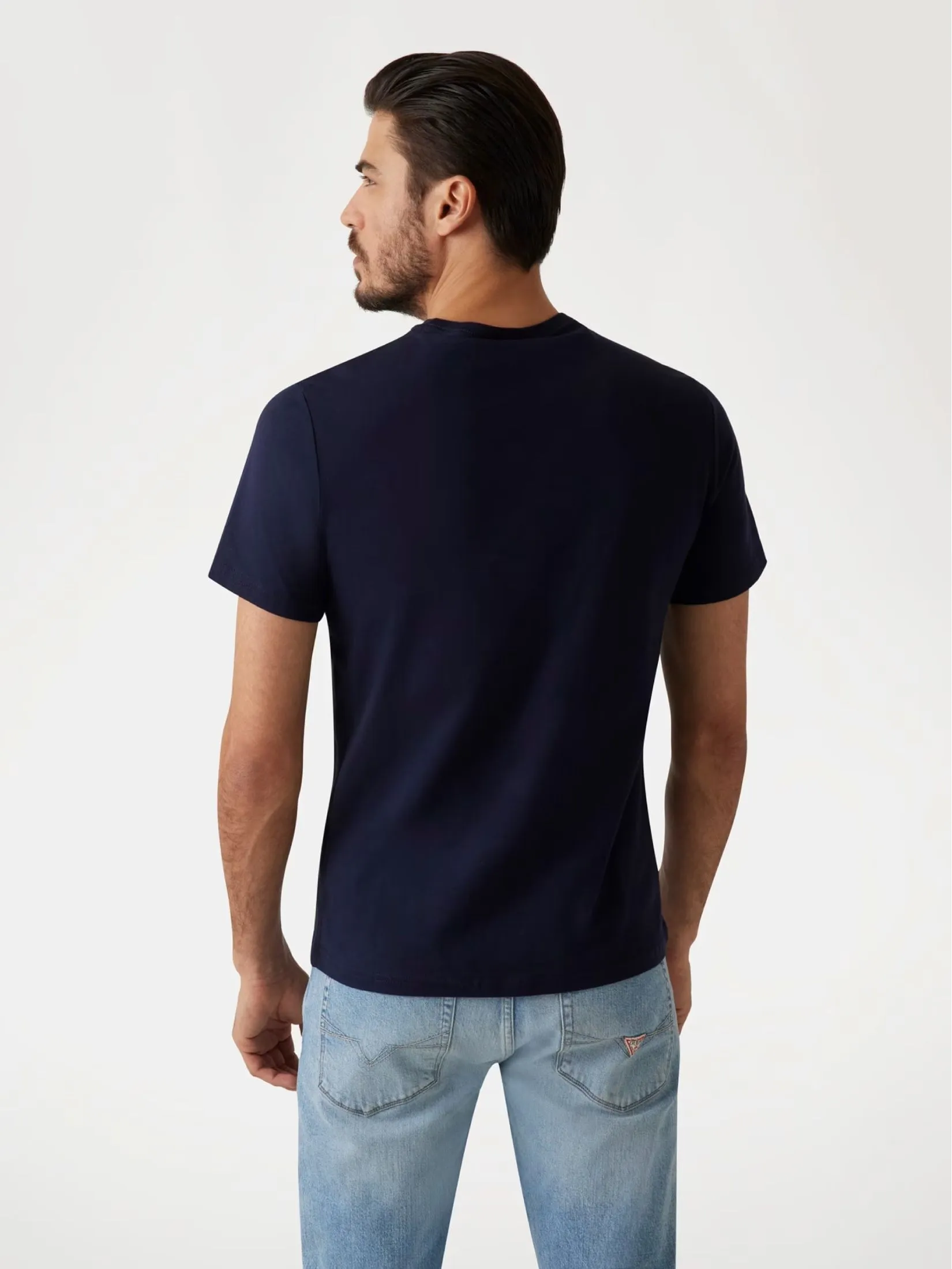 GUESS GUESS MEN  T-Shirt  M5GI06I3Z14  -  Blue GUESS GUESS MEN  T-Shirt  M5GI06I3Z14  -  Blue