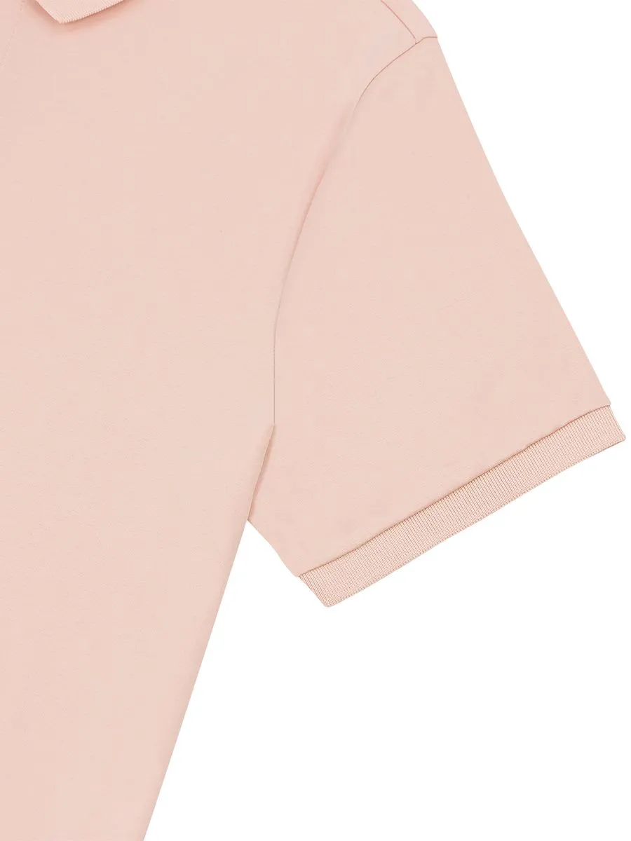 GIORDANO Men's Liquid Touch Polo Evening Sand Pink GIORDANO Men's Liquid Touch Polo Evening Sand Pink