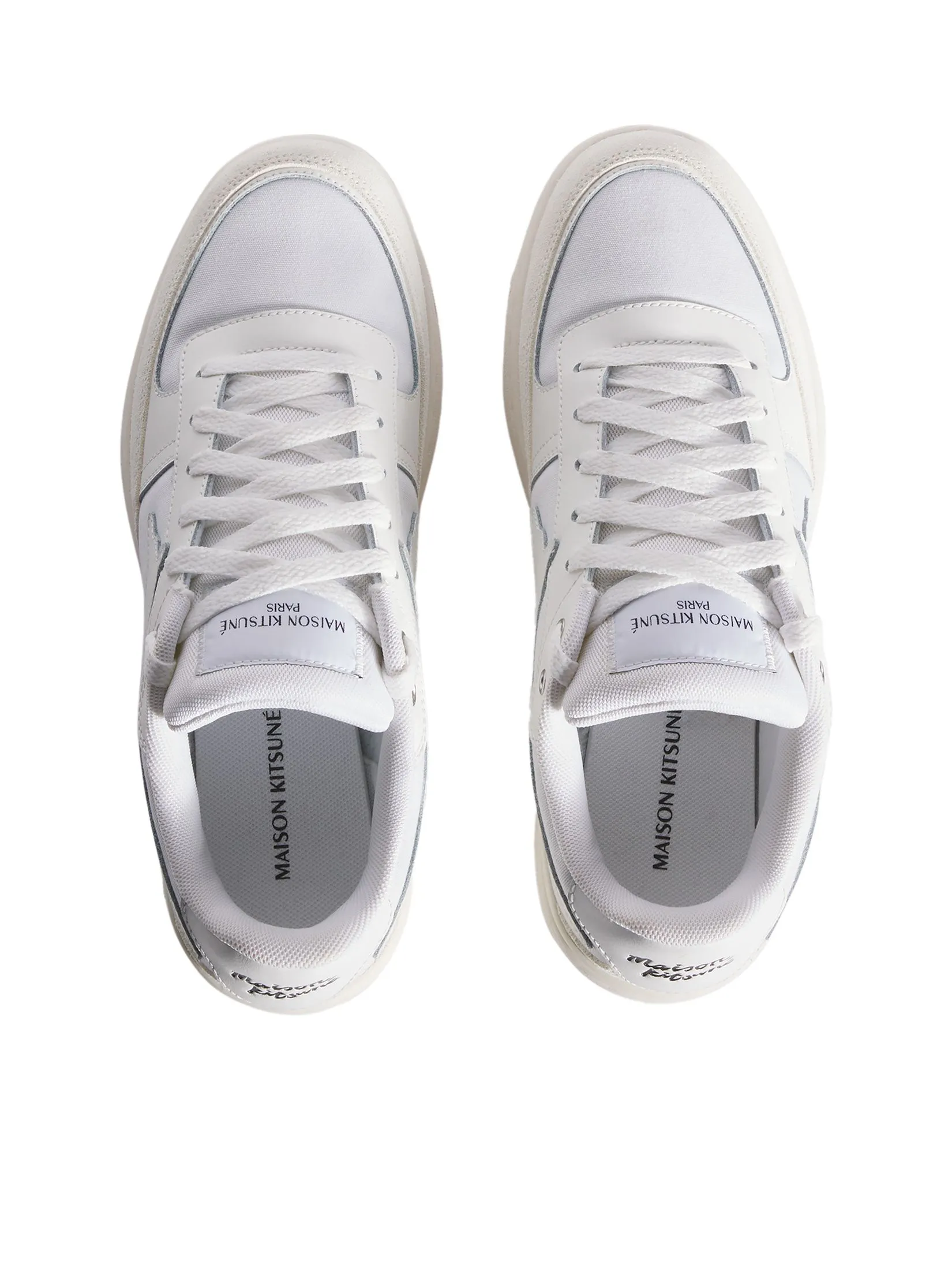MAISON KITSUNE Women Trainers Shoes Chiru White MAISON KITSUNE Women Trainers Shoes Chiru White
