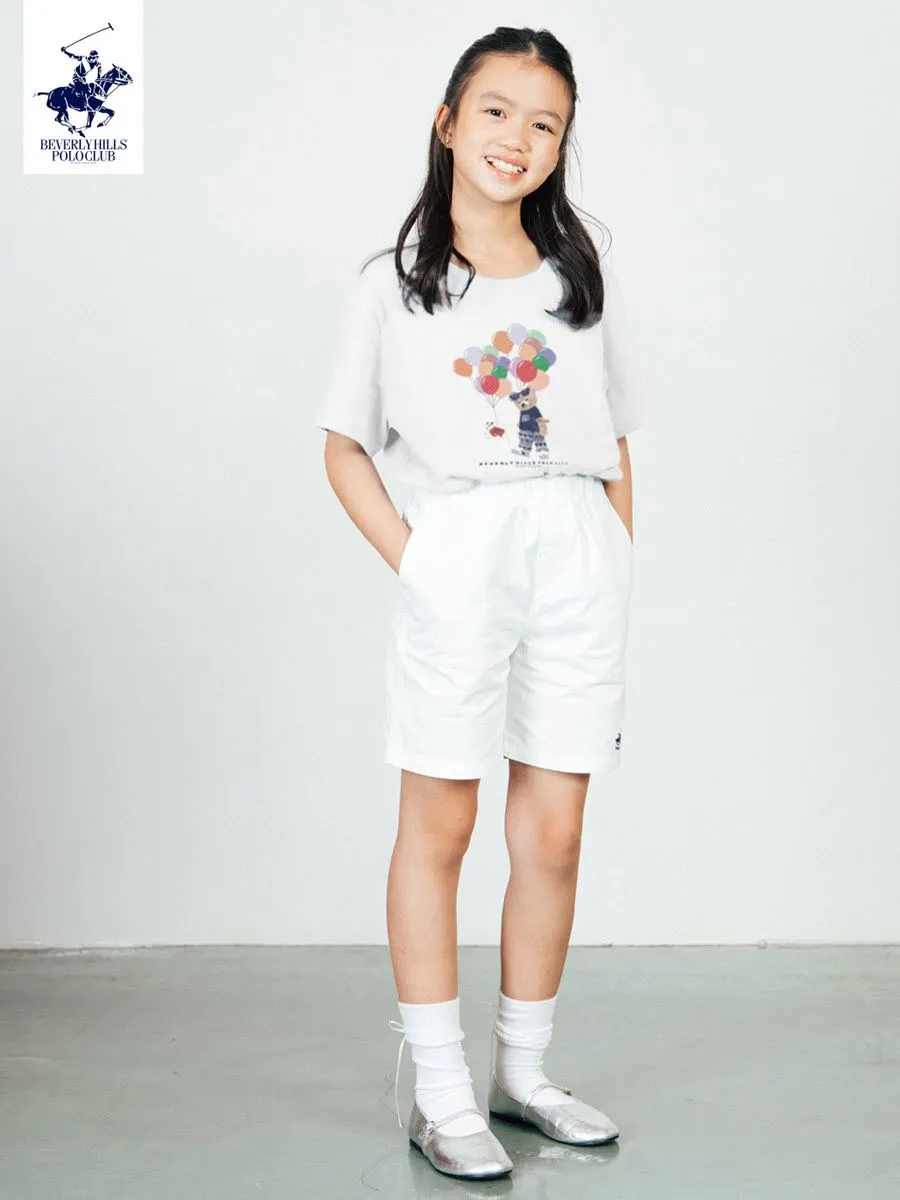BEVERLY HILLS POLO CLUB White T-Shirt Family SET Model BNSG106