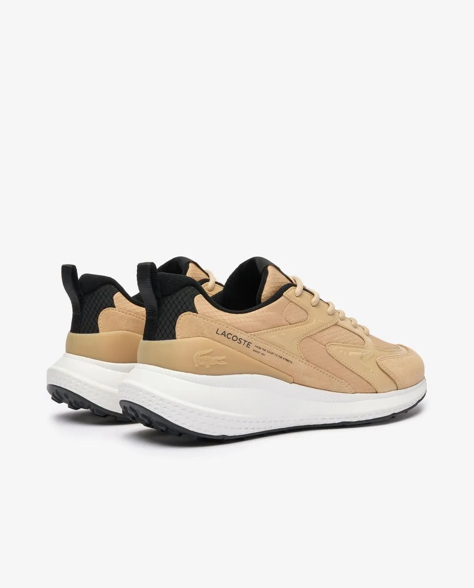 LACOSTE Light Brown Men’s L003 Evo Trainers LACOSTE Light Brown Men’s L003 Evo Trainers