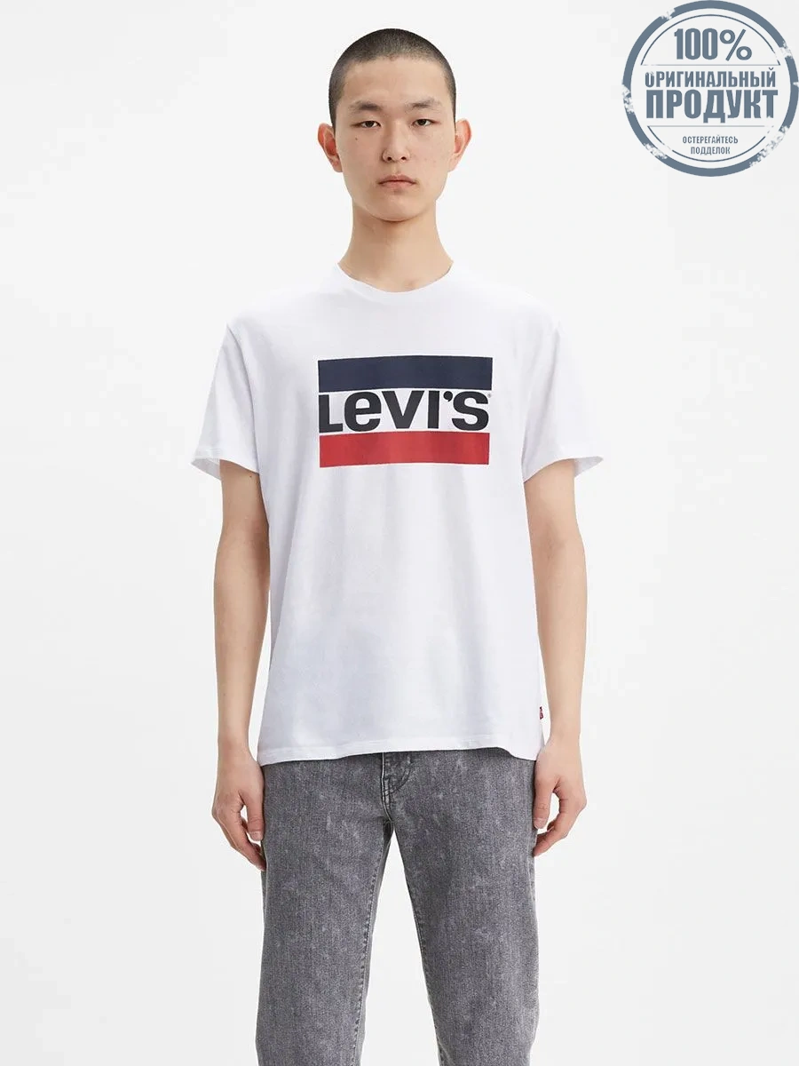 LEVI'S Sportswear Logo Graphic 84 Sportswear Logo 396360000 White LEVI'S Sportswear Logo Graphic 84 Sportswear Logo 396360000 White