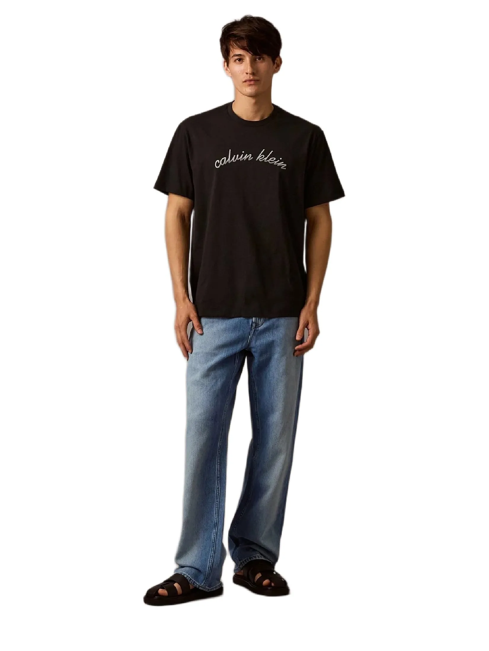 CALVIN KLEIN Men s Graphic Tee Black CALVIN KLEIN Men s Graphic Tee Black