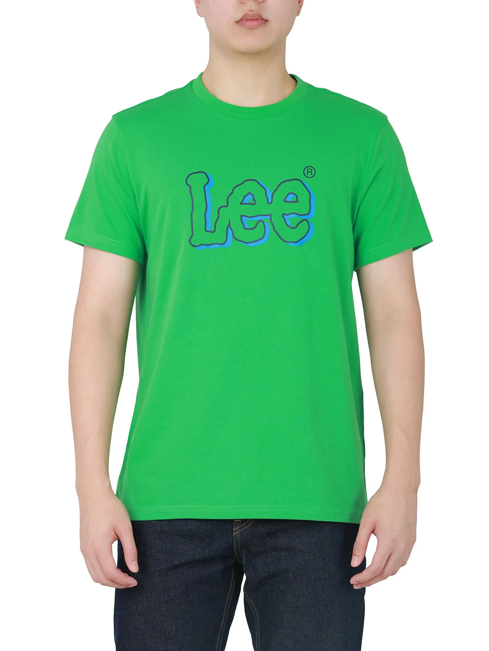 LEE Men's Tee Short Sleeve Regular Fit Green