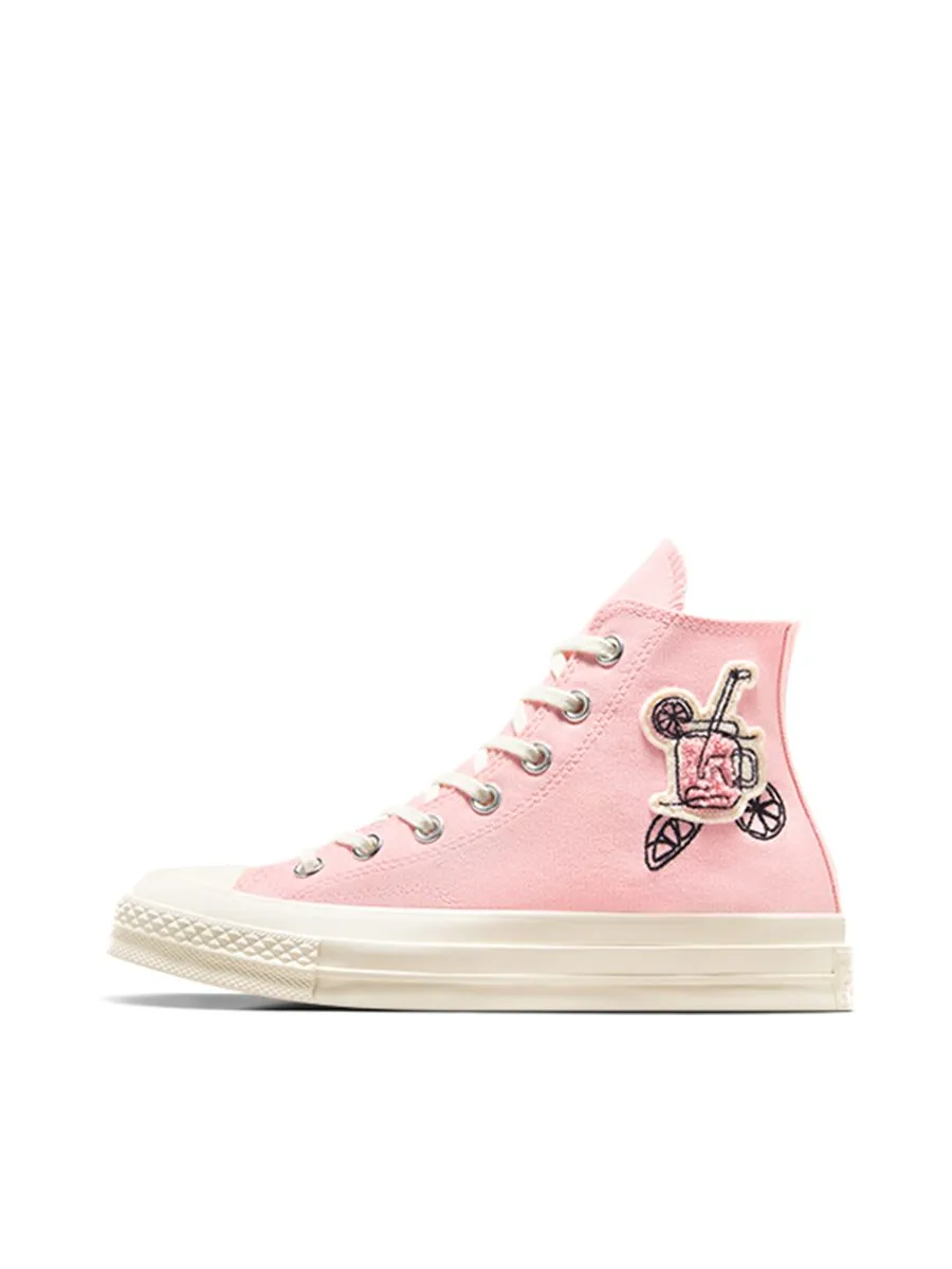 CONVERSE Women Sneakers Chuck 70 Summer Sippin Hi Pink CONVERSE Women Sneakers Chuck 70 Summer Sippin Hi Pink