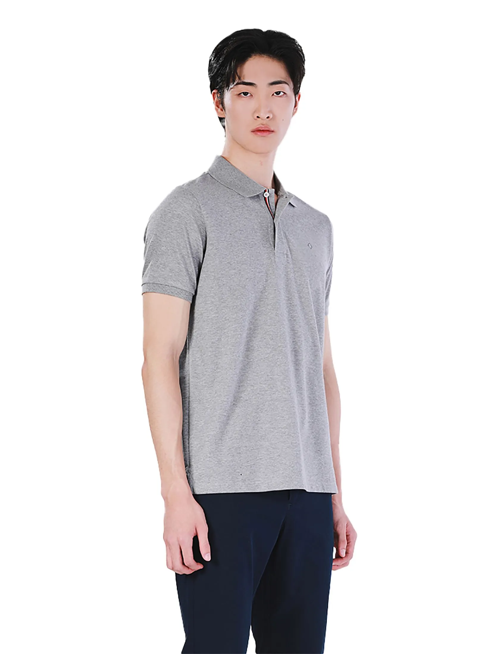 JOHN HENRY Men's Polo (Slim Fit) SDM Grey JOHN HENRY Men's Polo (Slim Fit) SDM Grey