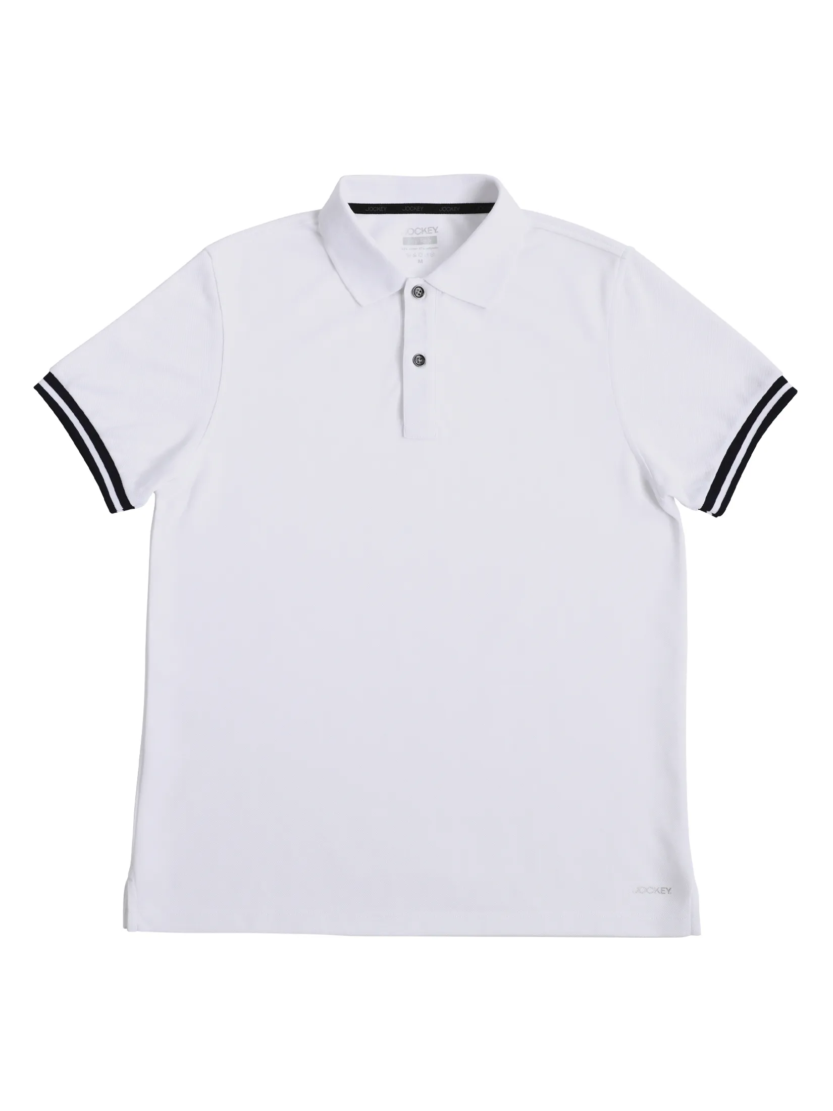 JOCKEY UNDERWEAR Men s AFFORDABLE POLO SHORT SLEEVE WHITE JOCKEY UNDERWEAR Men s AFFORDABLE POLO SHORT SLEEVE WHITE
