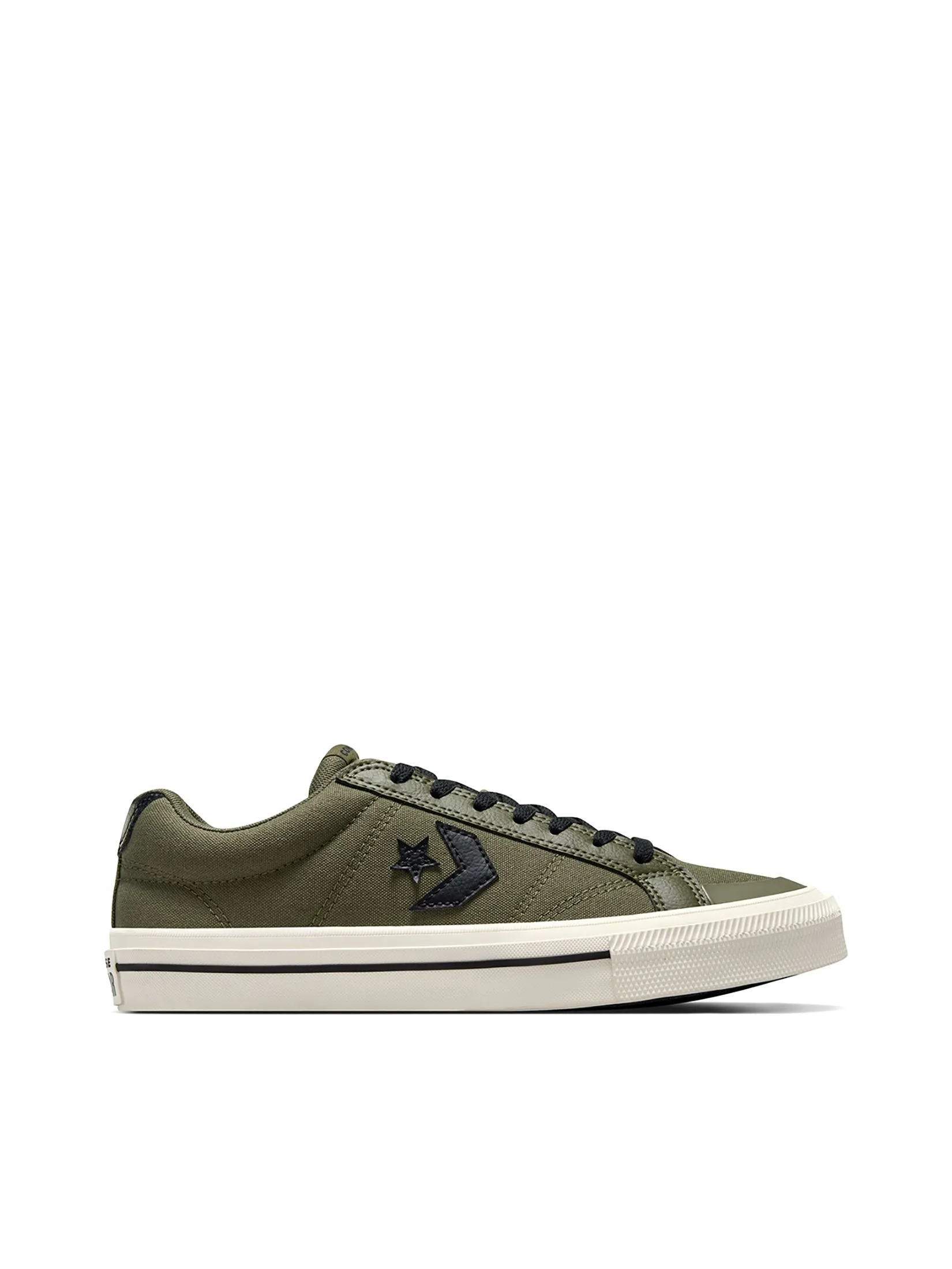 CONVERSE Men Sneakers Converse Sport Casual Seasonal Color Ox Green Utility/Egret/Black CONVERSE Men Sneakers Converse Sport Casual Seasonal Color Ox Green Utility/Egret/Black