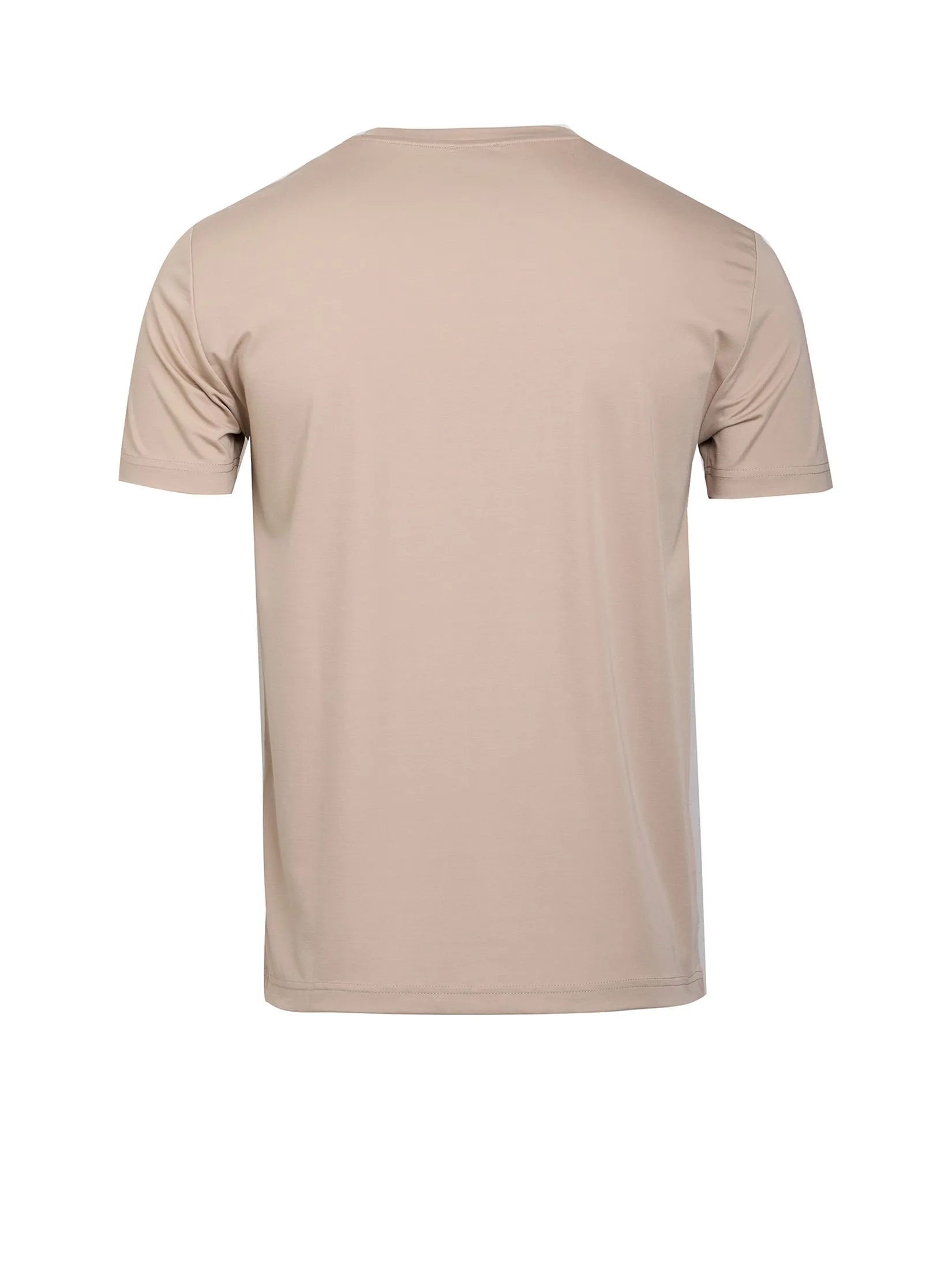 EA7 Men T-Shirt Short Sleeves SS25 Cobblestone EA7 Men T-Shirt Short Sleeves SS25 Cobblestone