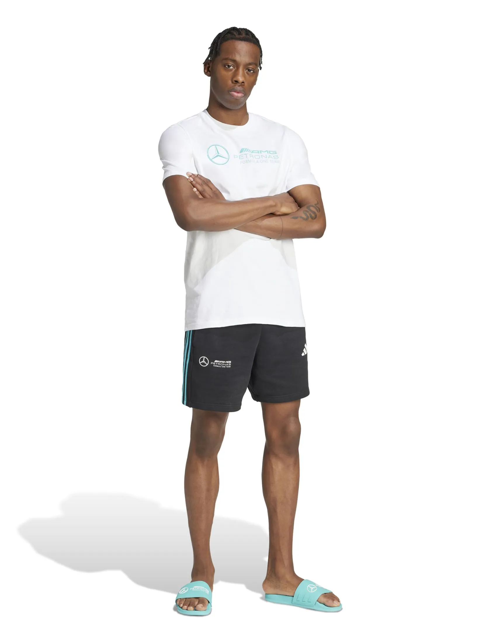 ADIDAS Men T-Shirt Mercedes - AMG Petronas Formula One Team DNA Graphic ADIDAS Men T-Shirt Mercedes - AMG Petronas Formula One Team DNA Graphic