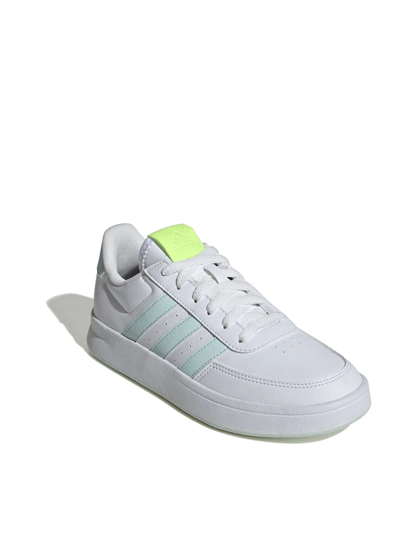 ADIDAS Women Shoes Breaknet 2 Cloud White / Halo Mint / Lucid Lemon ADIDAS Women Shoes Breaknet 2 Cloud White / Halo Mint / Lucid Lemon