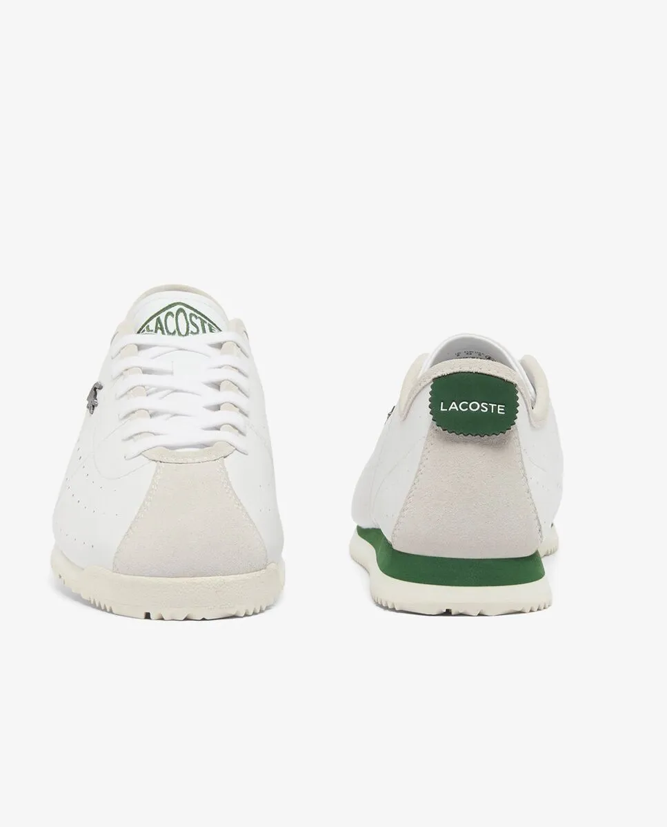 LACOSTE Men’s Club-Low Leather Sneakers White LACOSTE Men’s Club-Low Leather Sneakers White