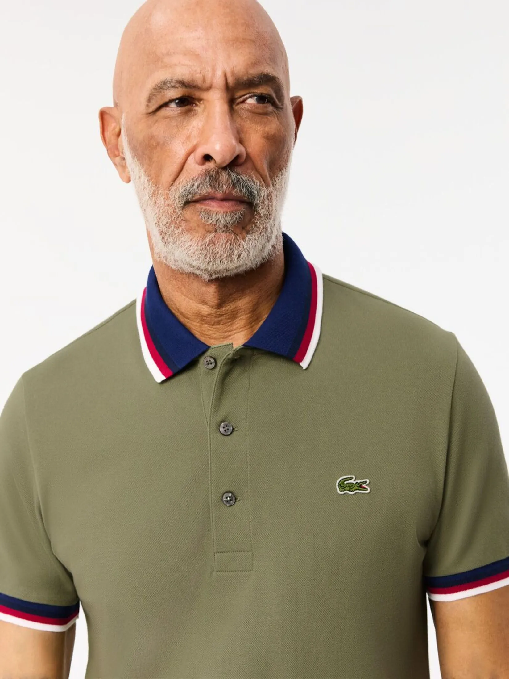 LACOSTE Regular Fit Stretch Mini Piqu  Polo Shirt Green LACOSTE Regular Fit Stretch Mini Piqu  Polo Shirt Green
