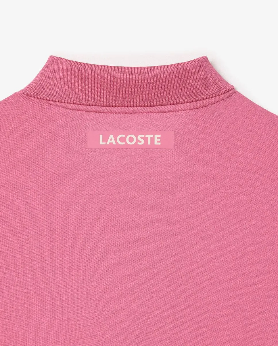 LACOSTE Regular Fit Ultra Dry Piqu  Tennis Polo Shirt Pink LACOSTE Regular Fit Ultra Dry Piqu  Tennis Polo Shirt Pink
